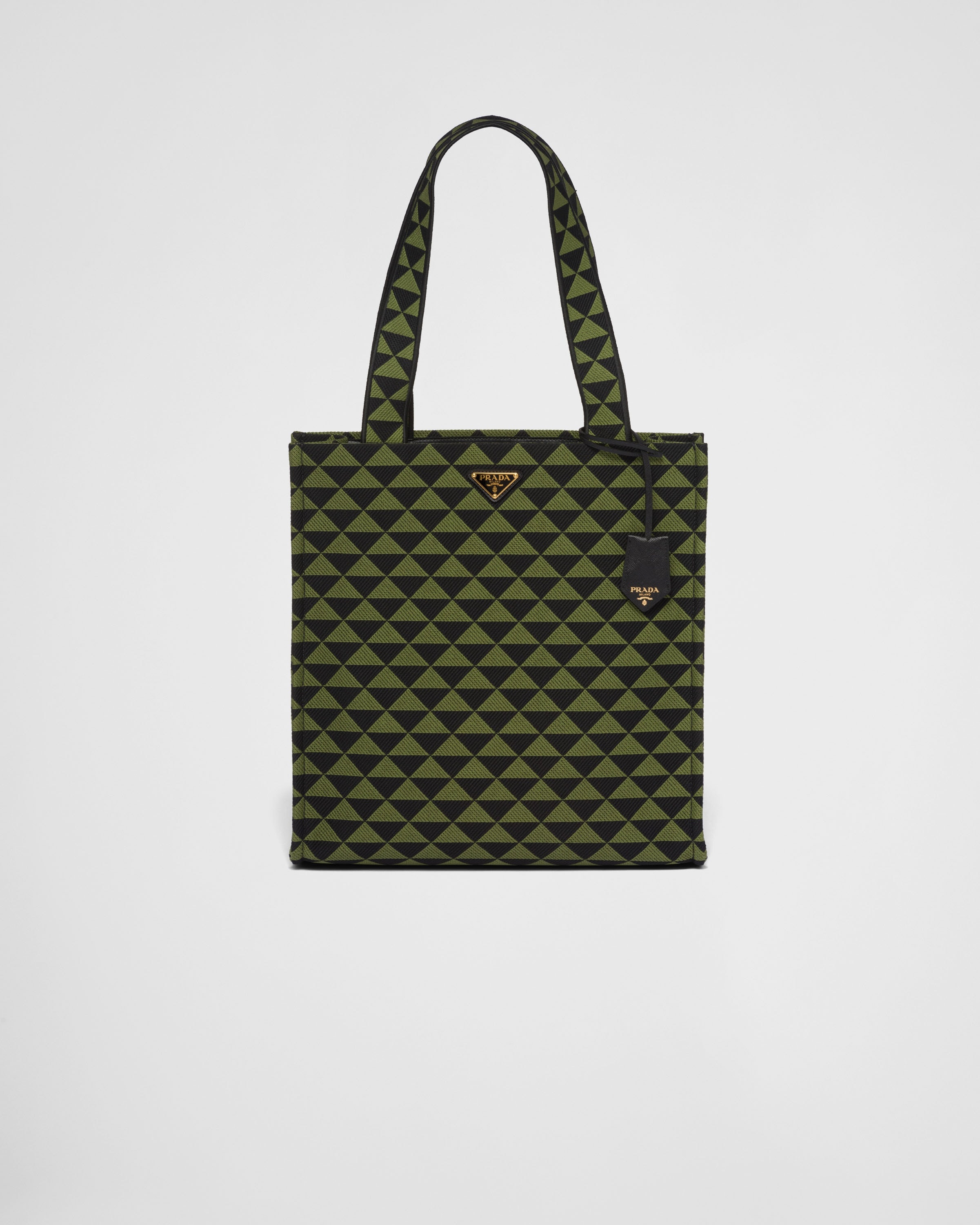 Prada Symbole bag in embroidered fabric - 1