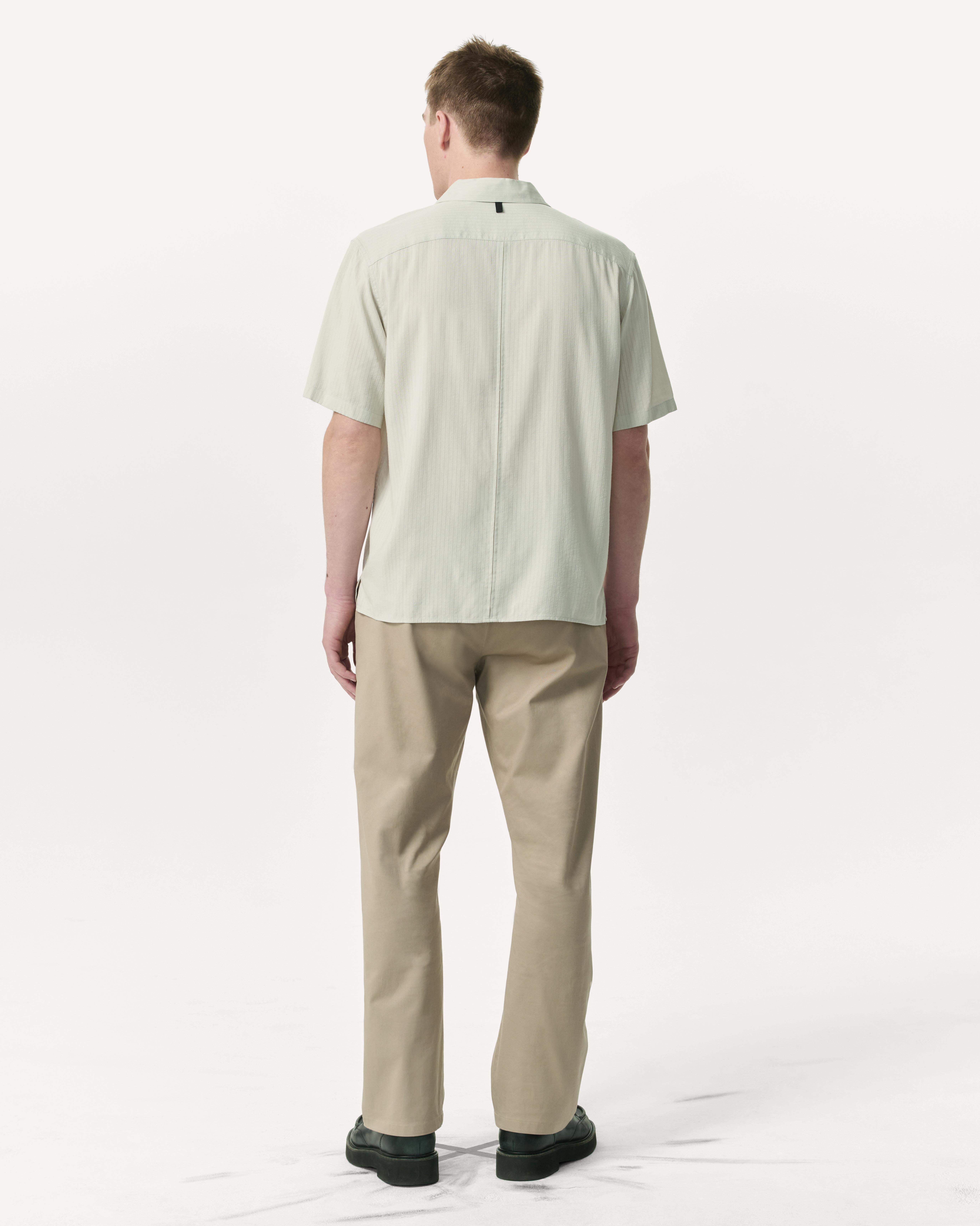 Relaxed Fit Dalton Dobby Striped Shirt - 5