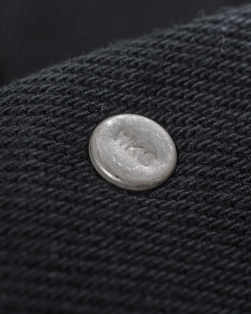 21OZ NON-FADE DENIM MODIFIED TYPE III JACKET - SUPERBLACK 12