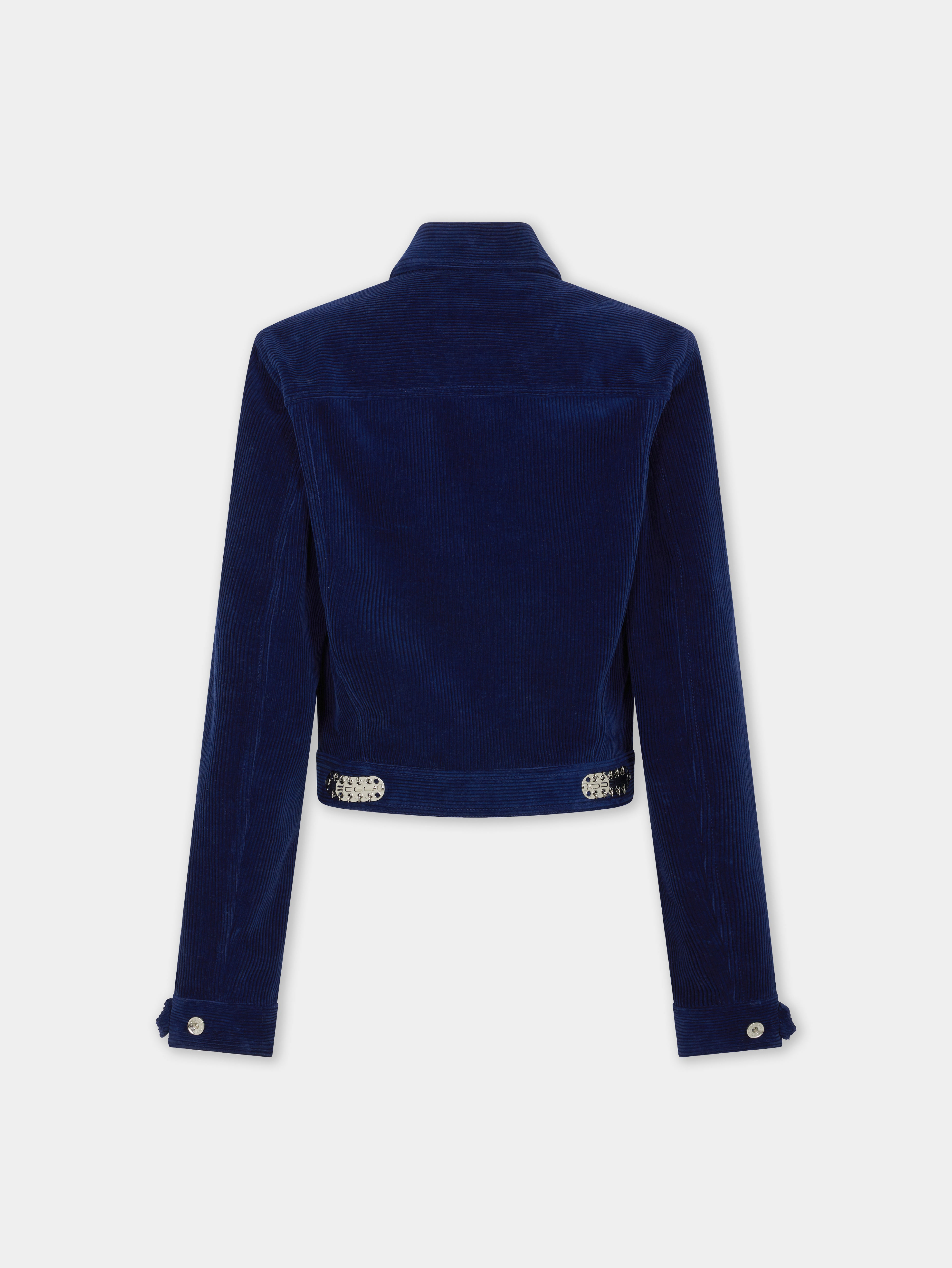 TRUCKER JACKET IN VELVET - 6