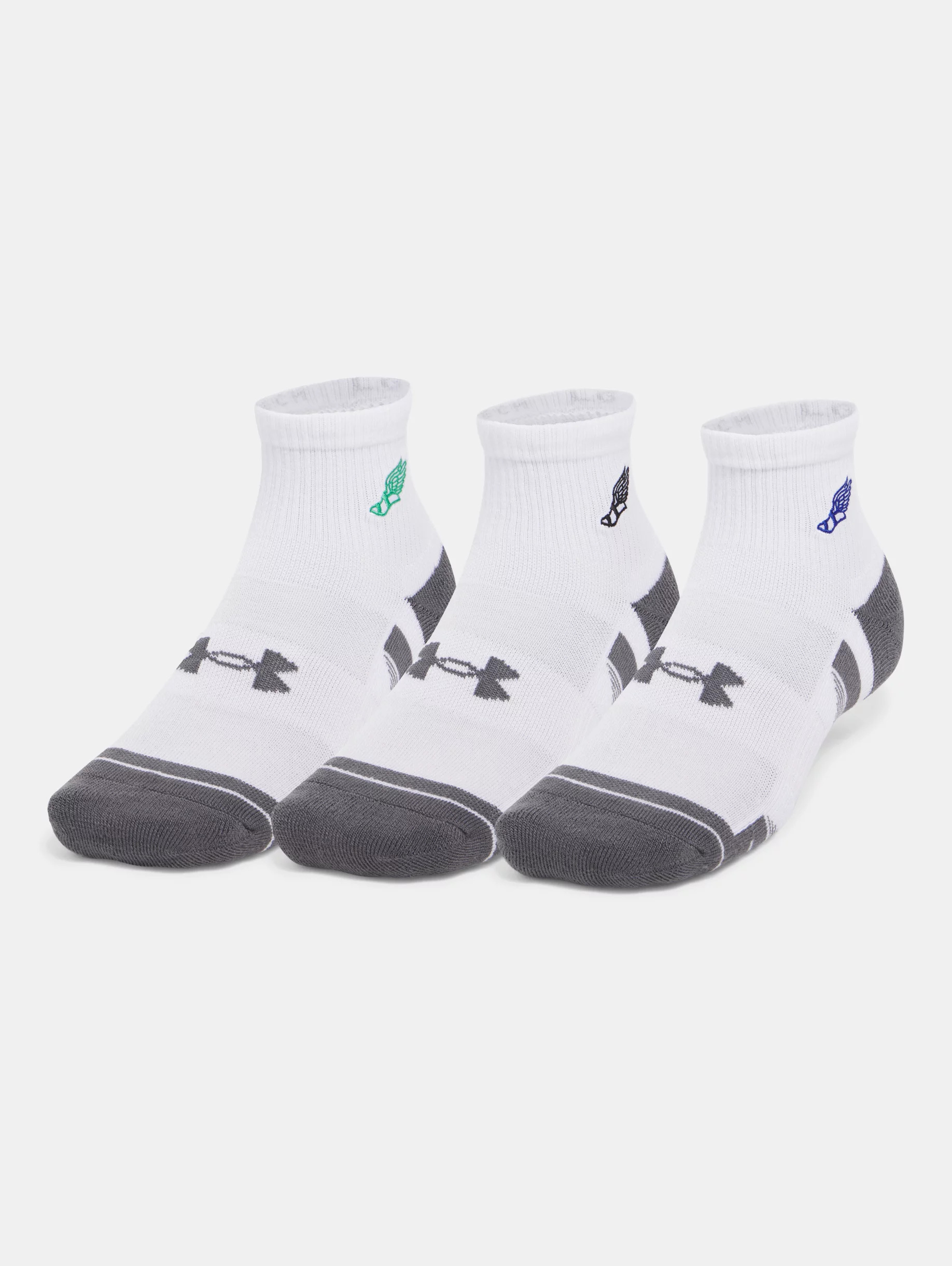 Unisex UA Performance Tech 3-Pack Quarter Socks - 3