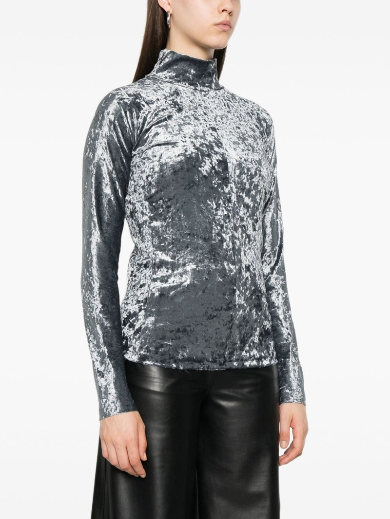 velvet turtleneck top 3