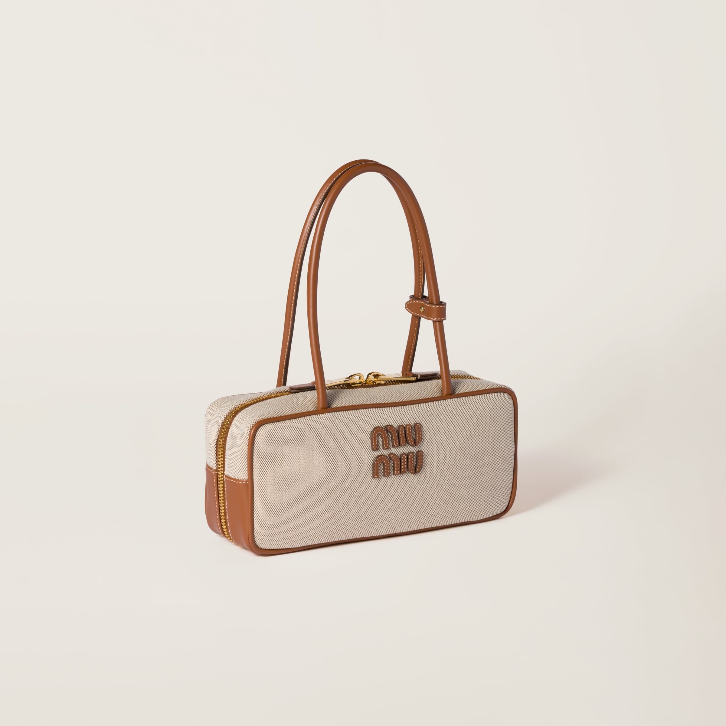 Beau canvas and leather bag - 3