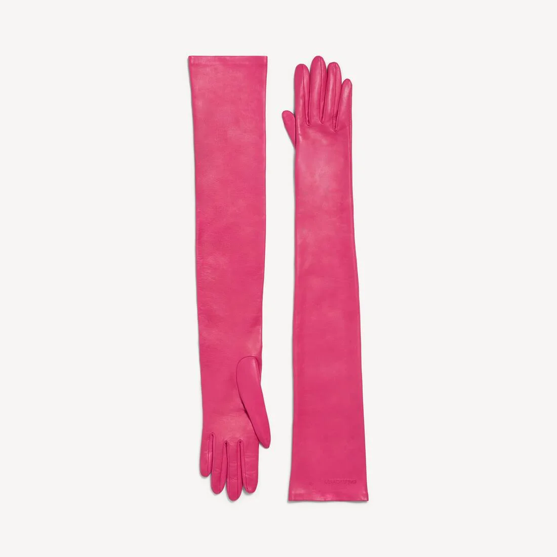 Women's Long Gloves in Rose - 1