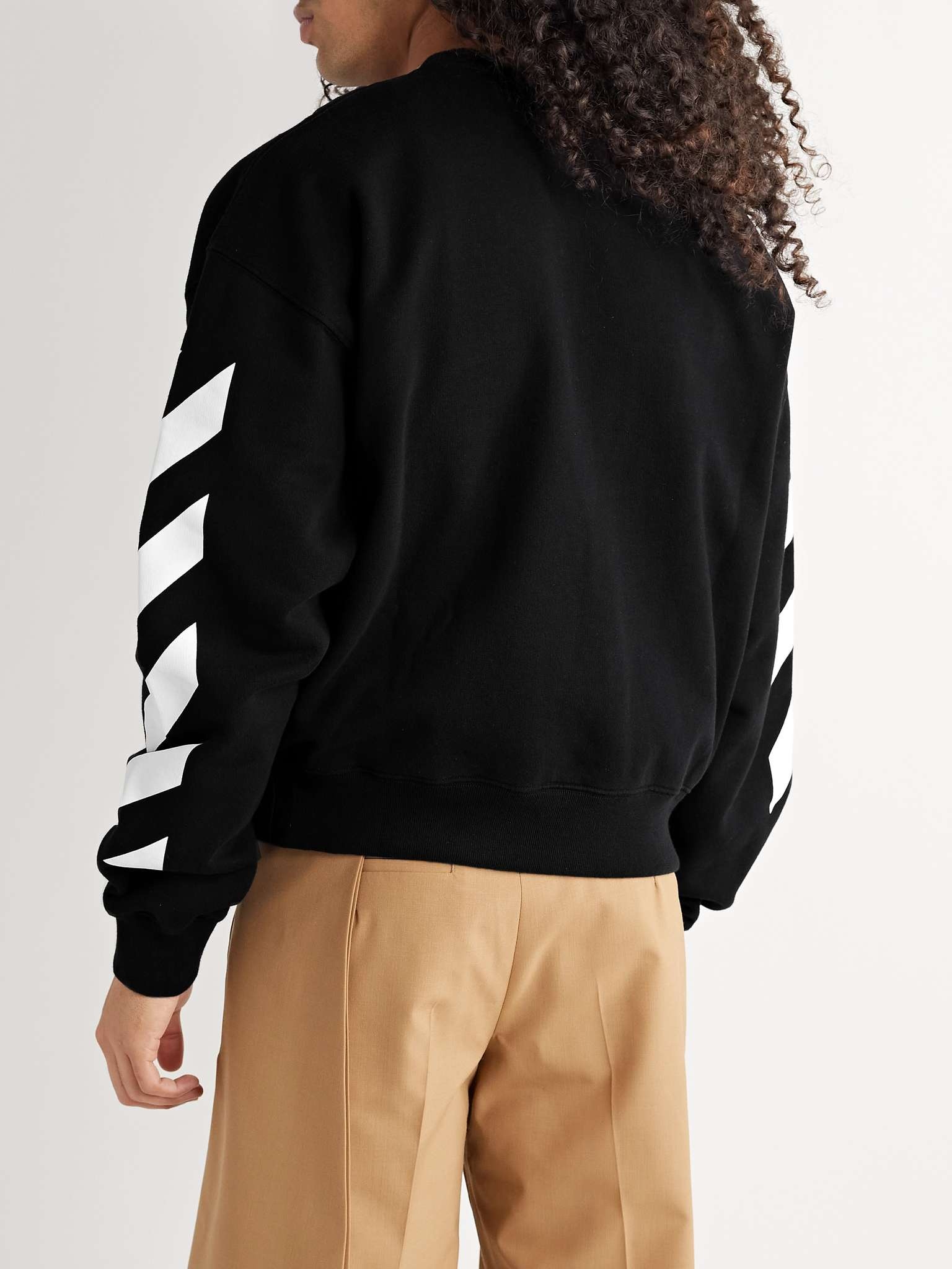 Logo-Print Cotton-Jersey Sweatshirt - 4