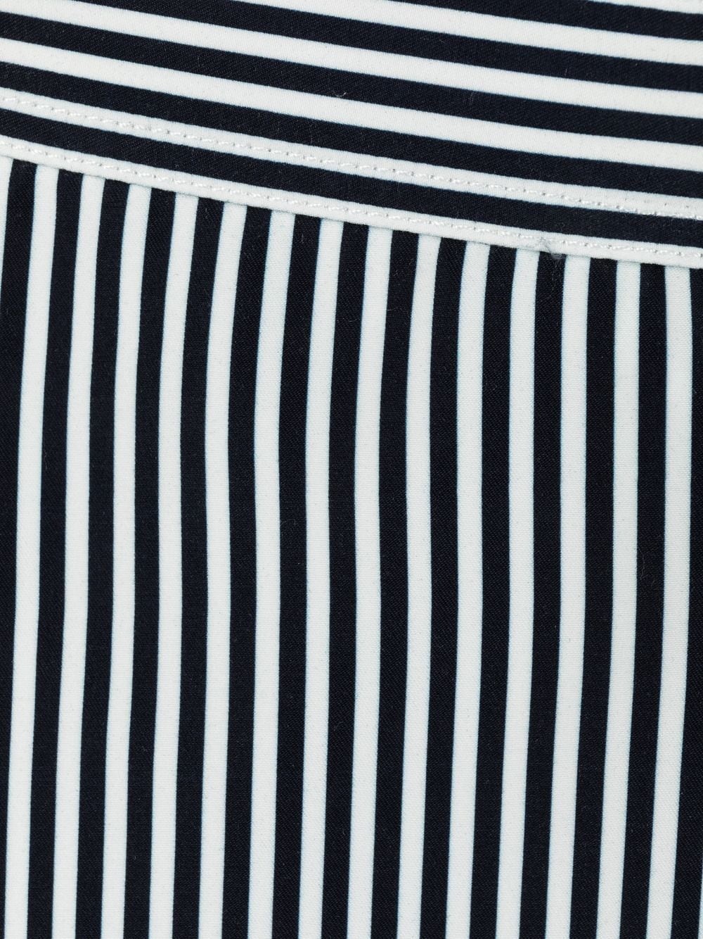 stripe-pattern swim shorts - 3