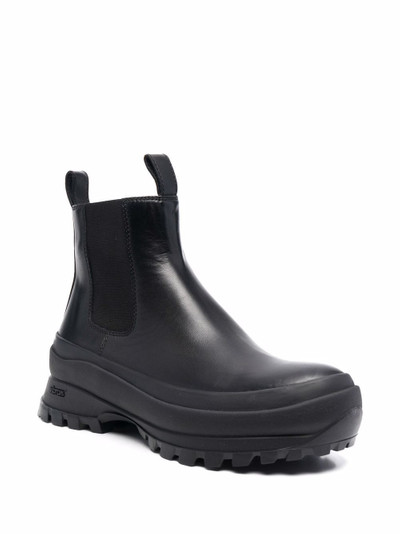 Jil Sander leather Chelsea boots outlook