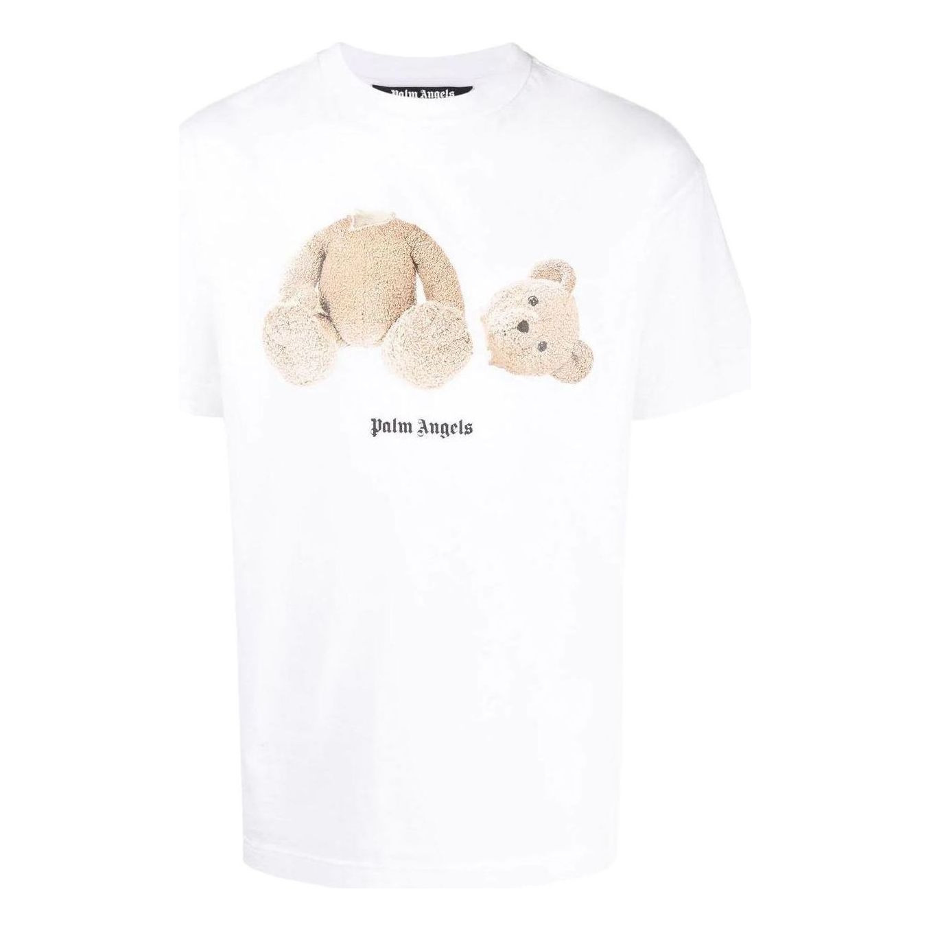 Palm Angels FW22 Kill The Bear T-Shirt 'White Brown' PMAA001C99JER0140160 - 1