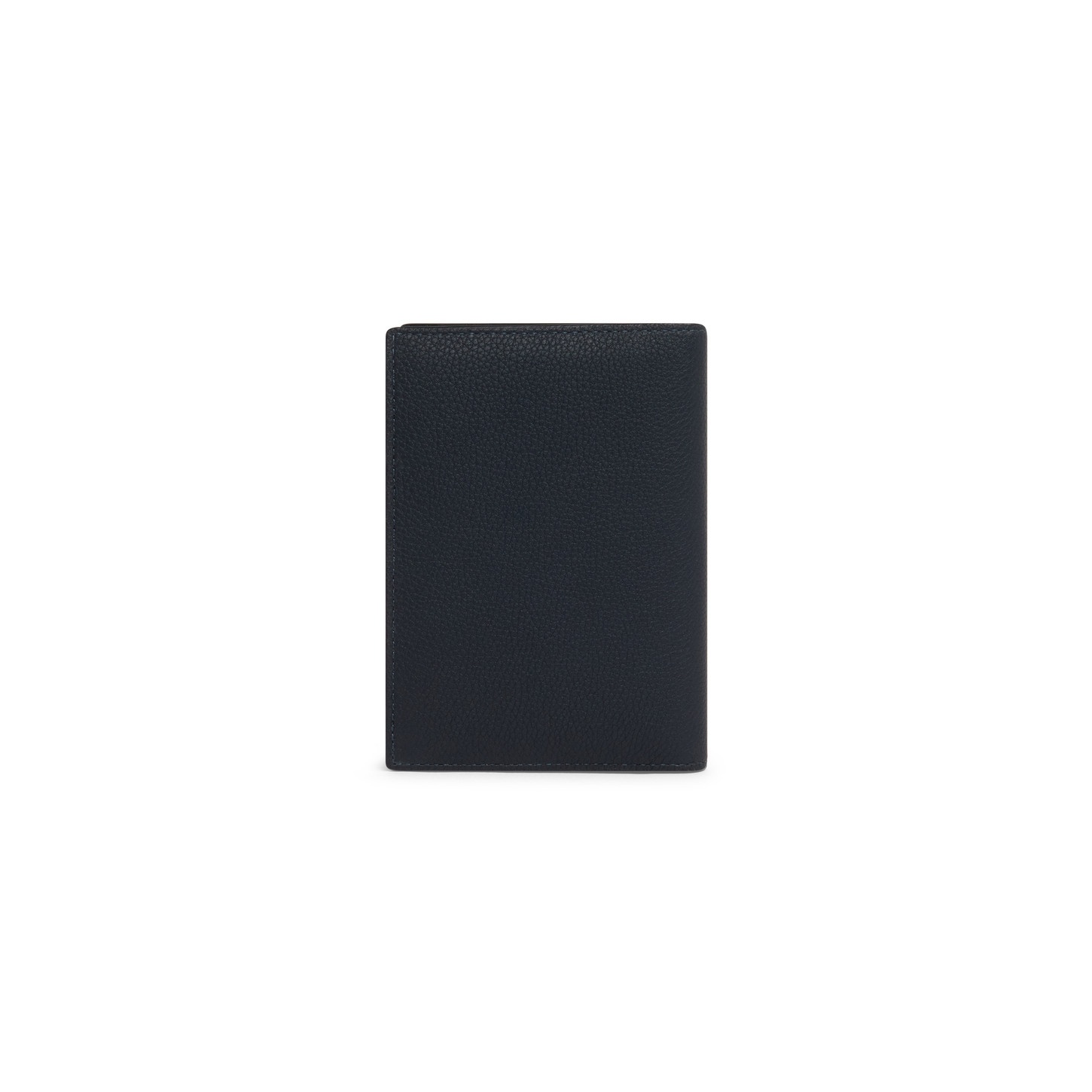 Blue tumbled leather passport case - 3