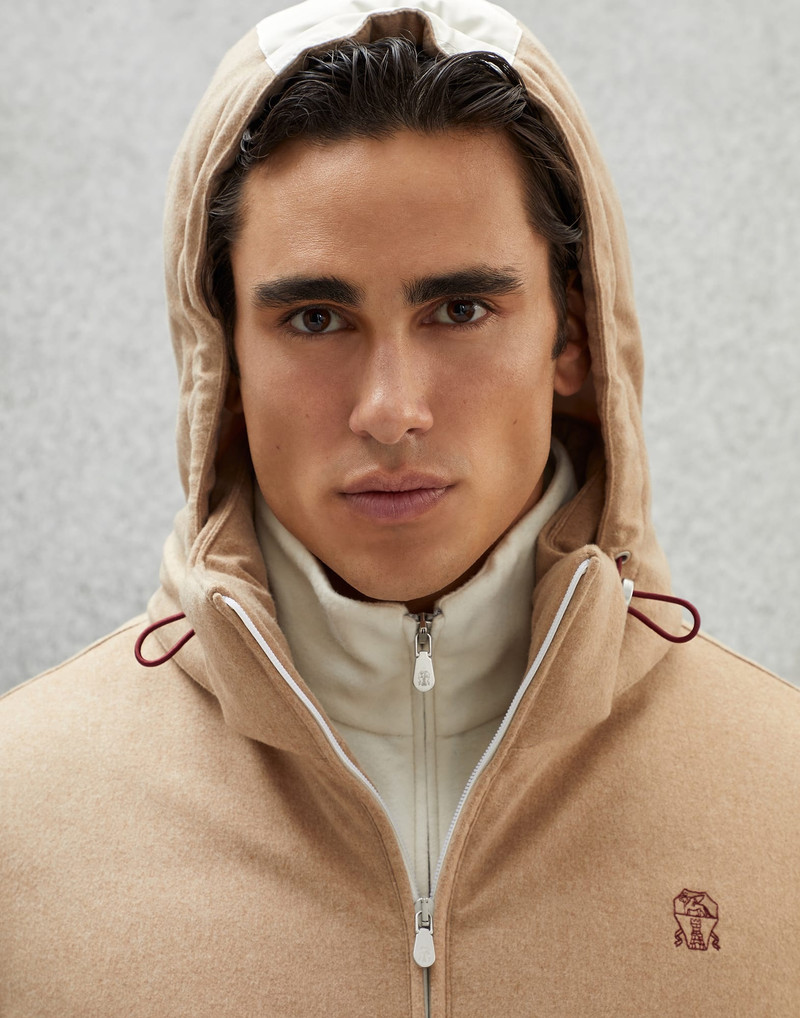 Bonded wool flannel Mountain parka with Thermore® padding 3