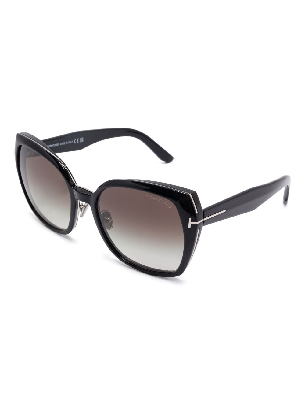 oversize-frame sunglasses - 2