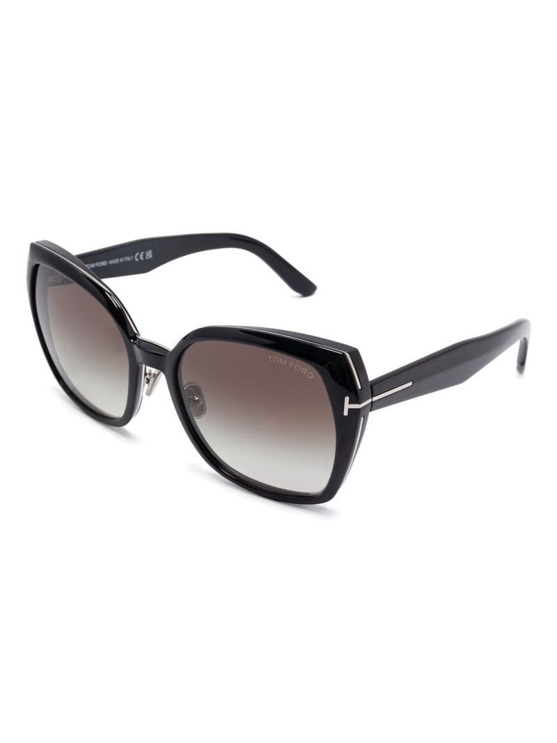 TOM FORD oversize-frame sunglasses outlook