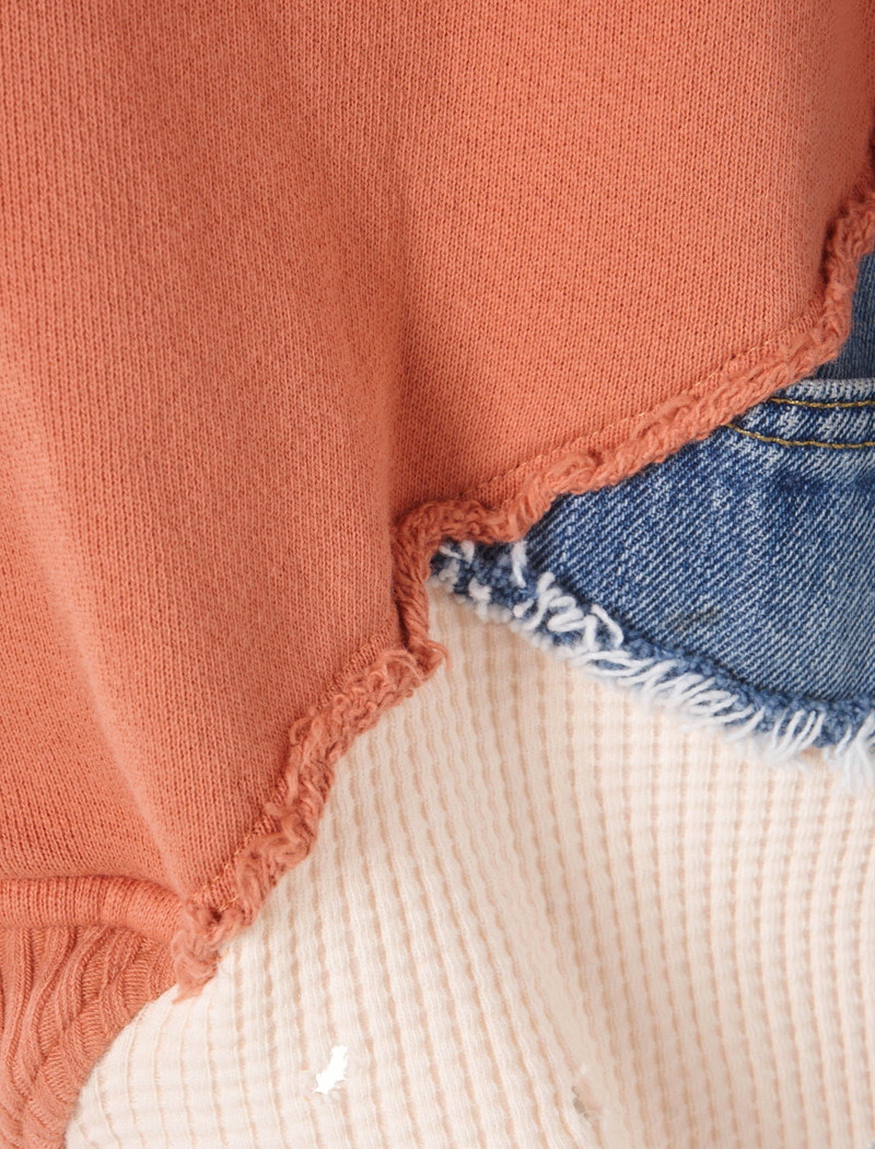 CORAL FRAGMENT HOODIE 2