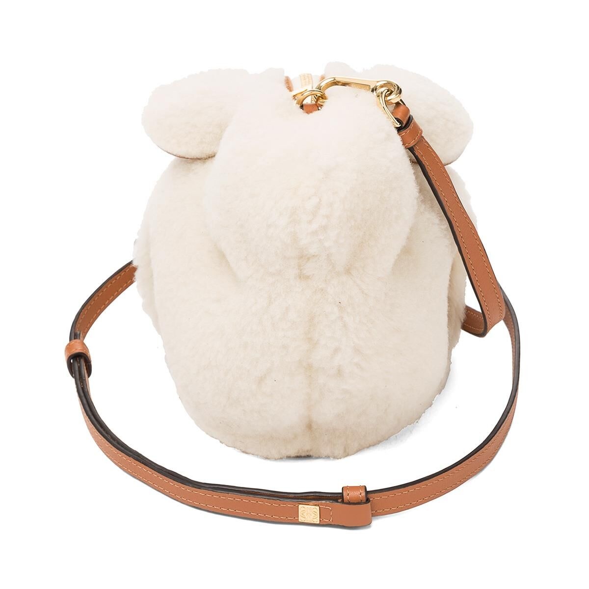 Mini Bunny bag in shearling - 4