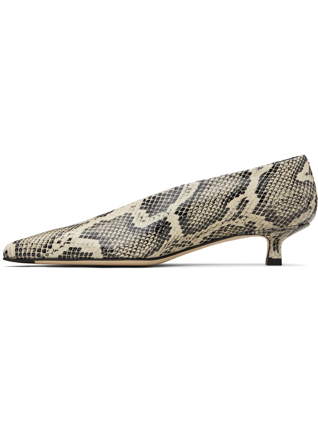 Beige Clara Pointed-Toe Heels - 3