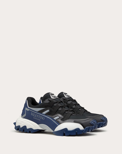 Valentino Climbers Sneaker in Fabric and Leather outlook