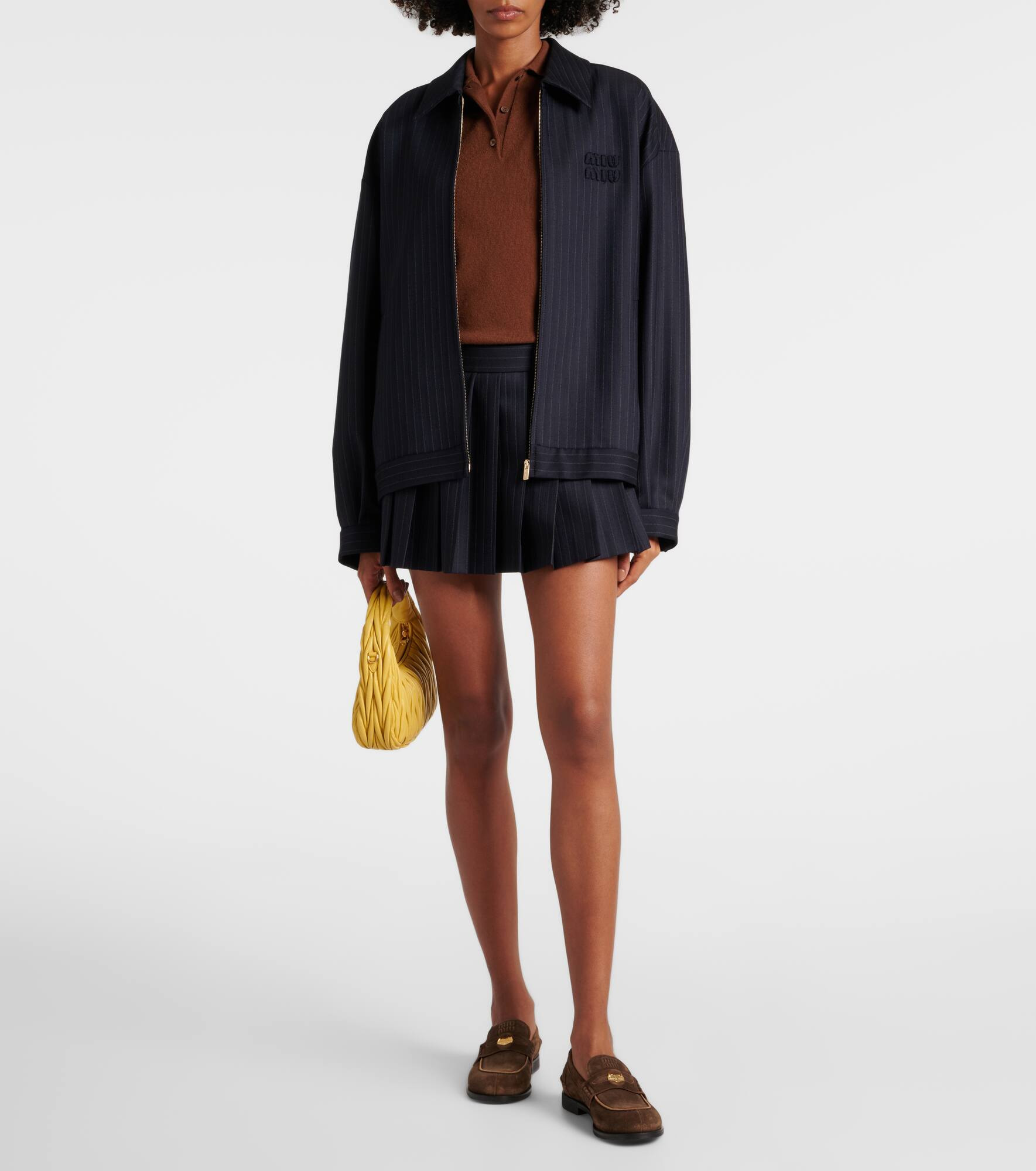 Logo wool jacket - 2