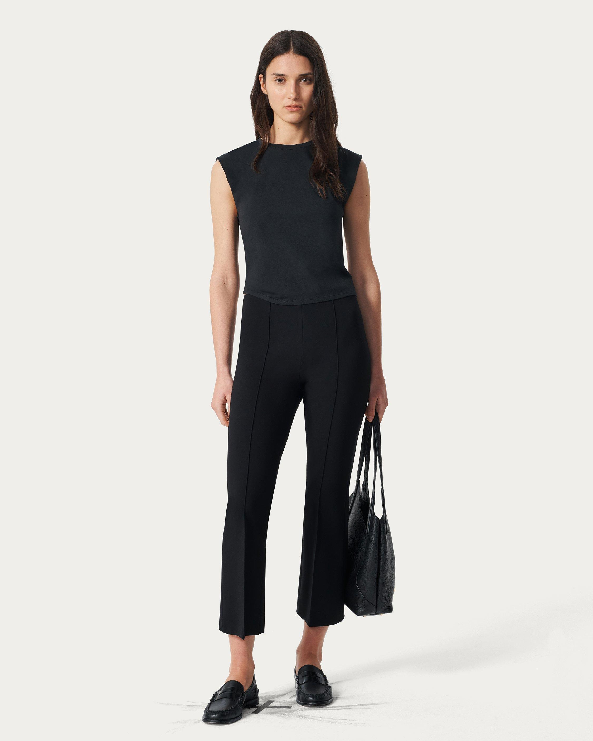 Irina Ponte Slim Fit Kick Flare Pants - 2