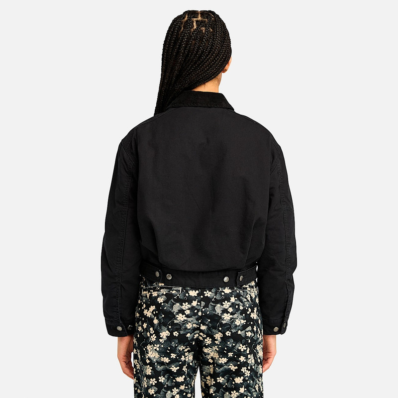 Women's Strafford Quilted Washed Canvas Jacket 6