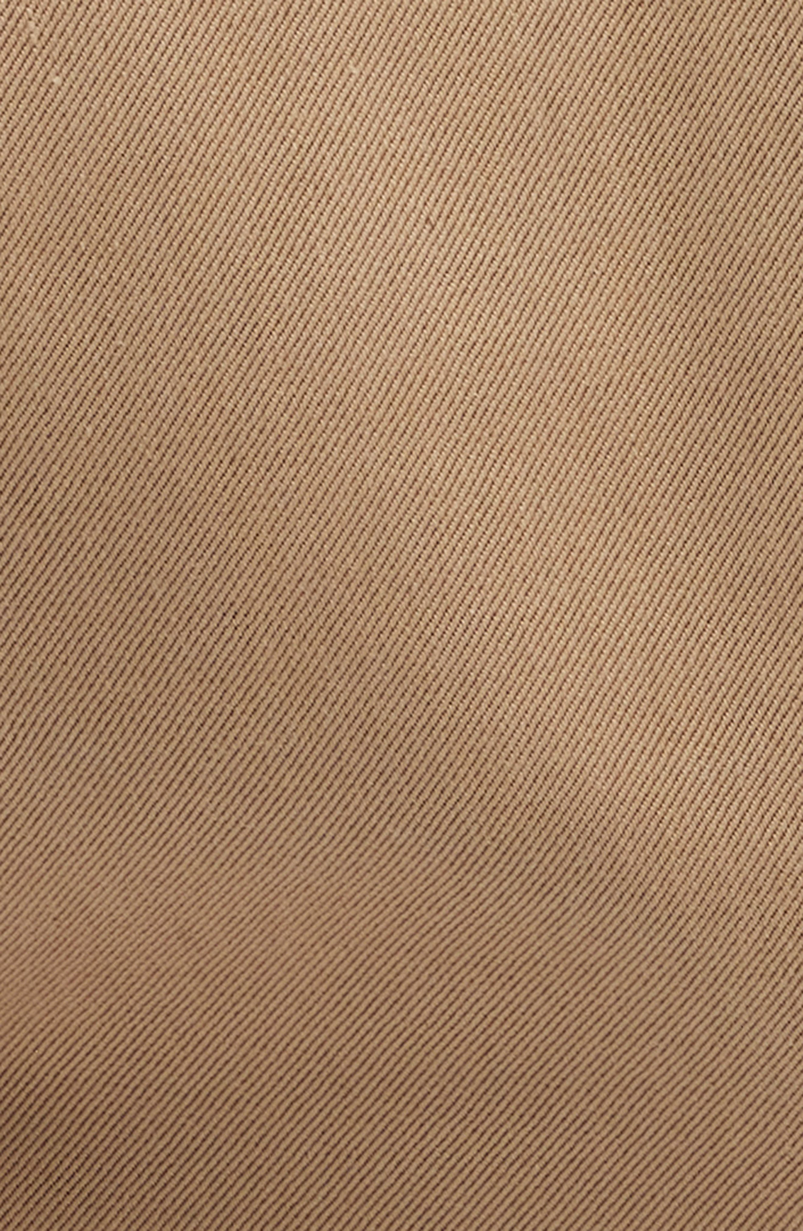 BOSS Peet Pleated Virgin Wool Dress Pants in Medium Brown at Nordstrom - 6