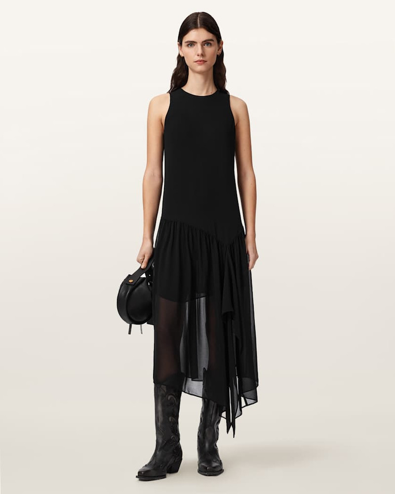 CYRA ASYMMETRIC MAXI DRESS 4