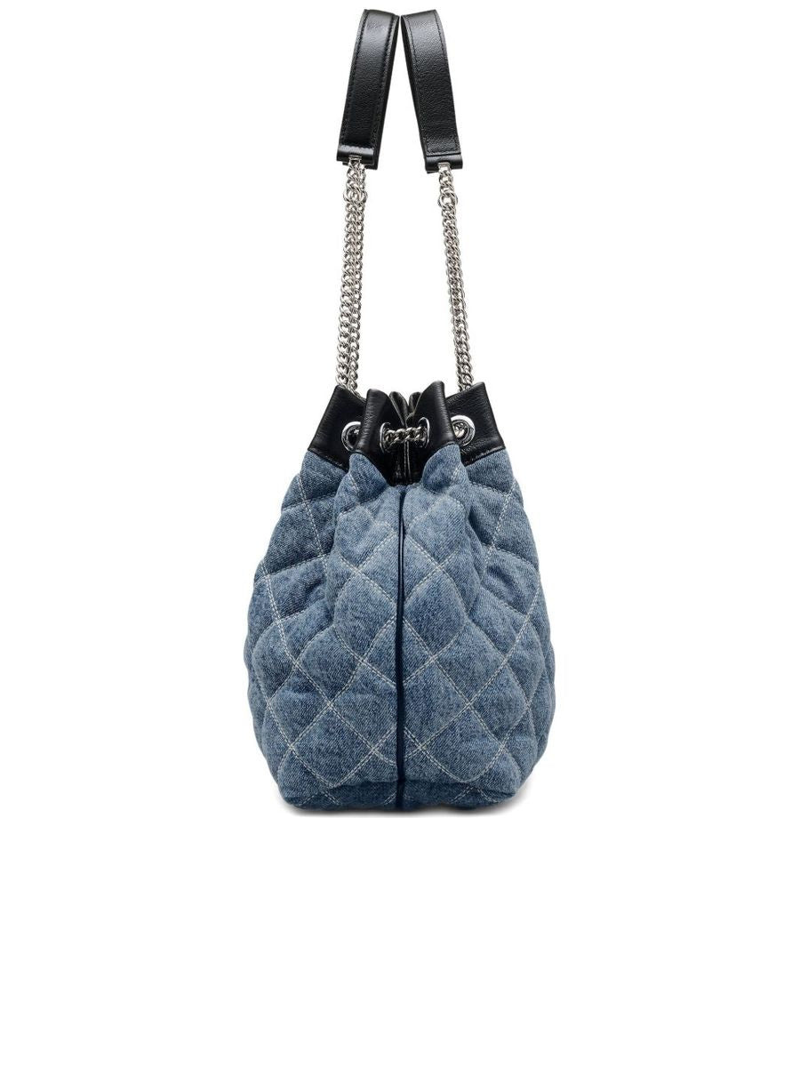 The Chain Sack Cotton Shoulder Bag - 5