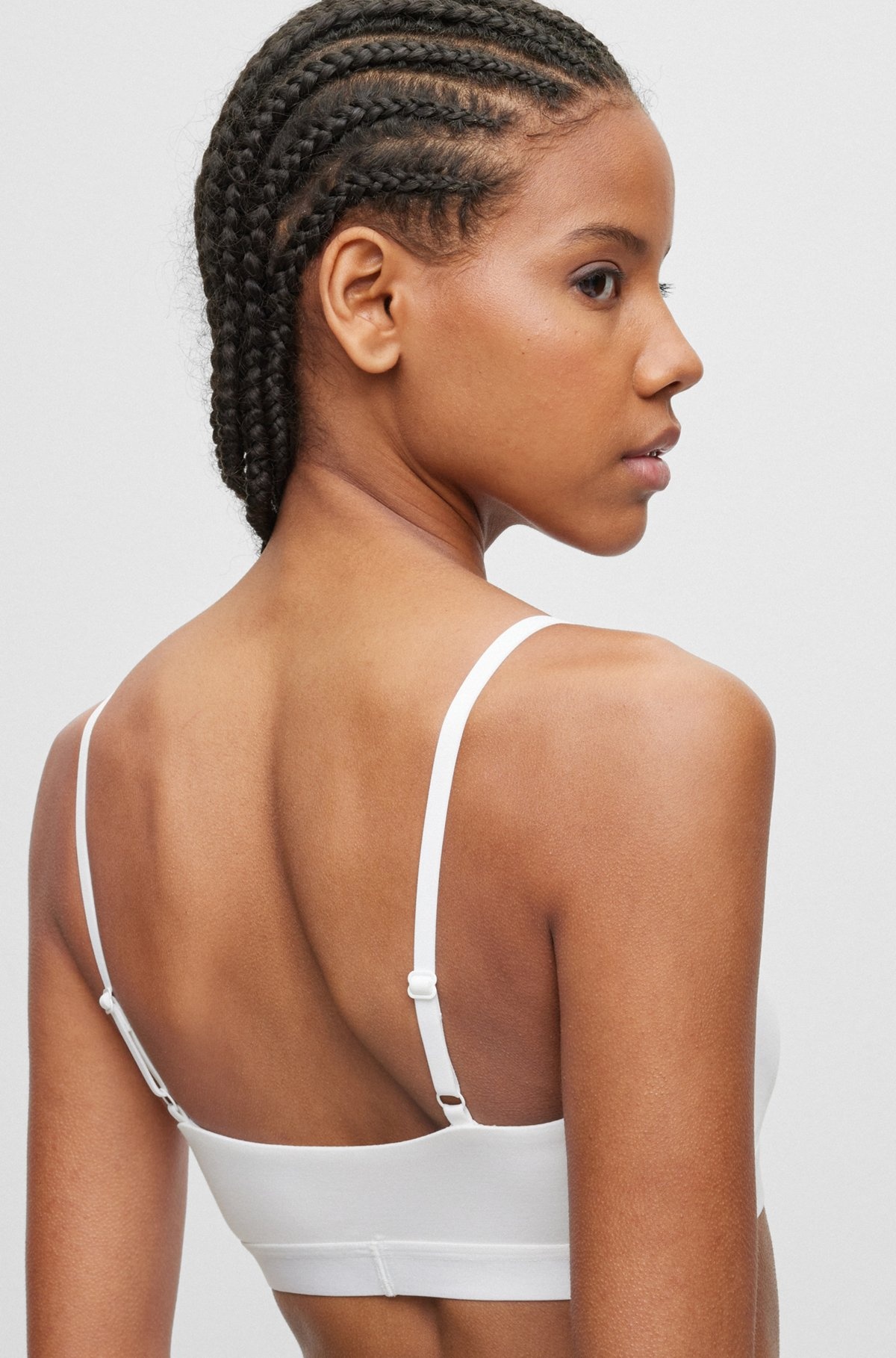 TWO-PACK OF BRALETTES IN STRETCH MODAL - 5