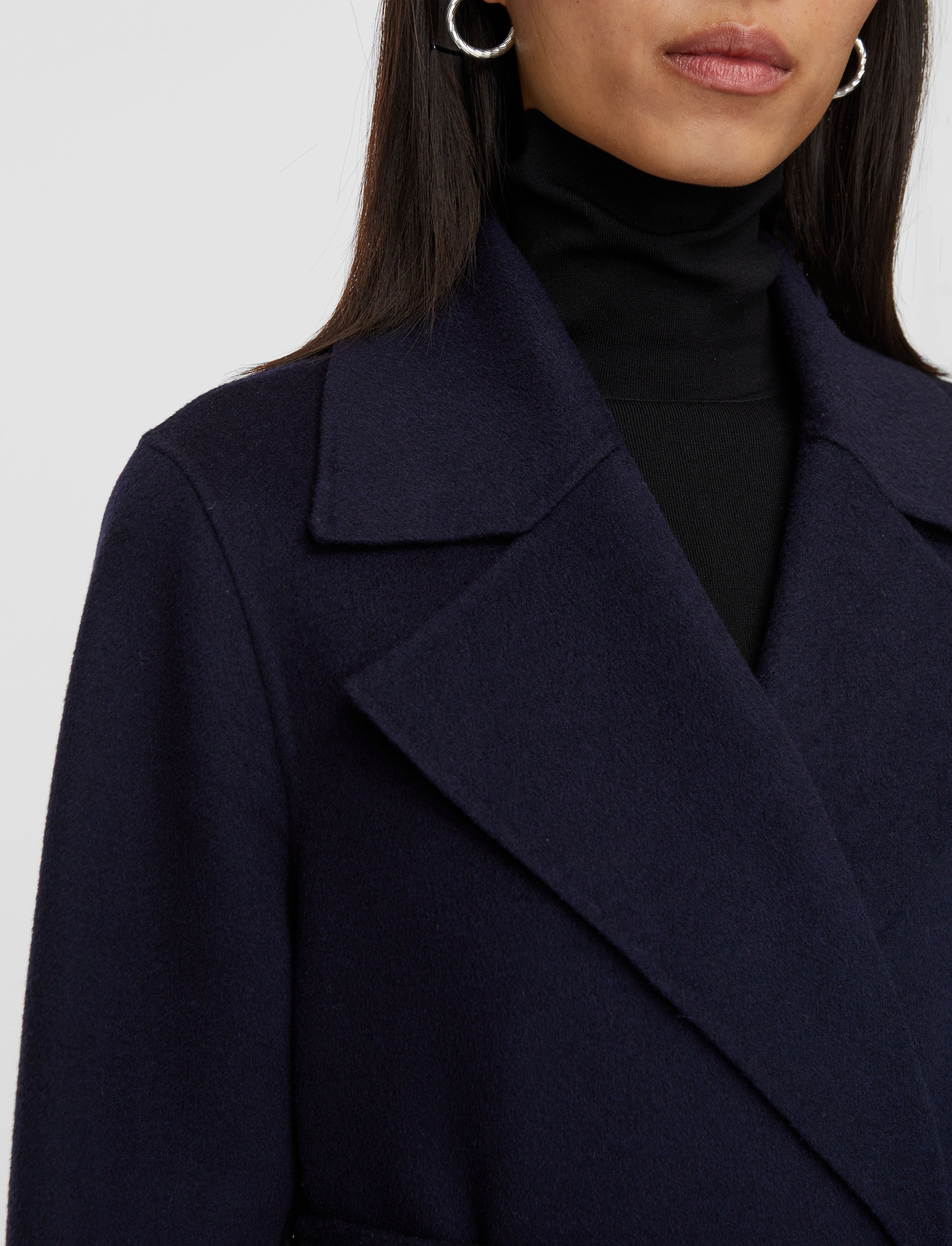 Double Face Cashmere Arline Coat - 4