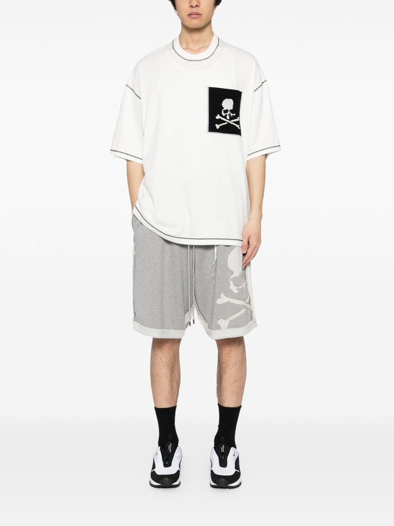 mastermind JAPAN cross-stitch T-shirt outlook