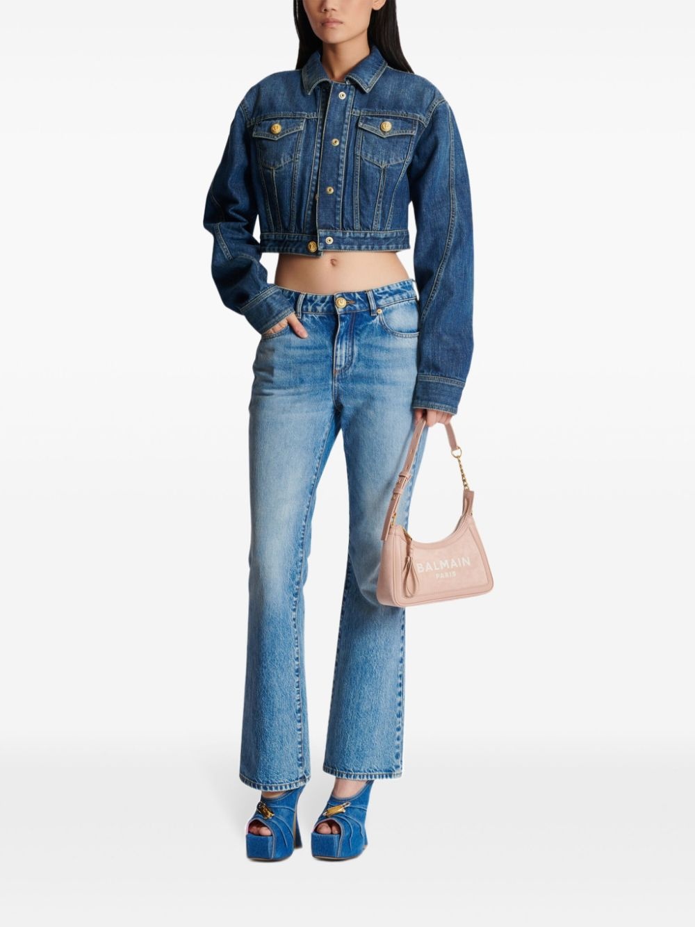flared jeans - 2