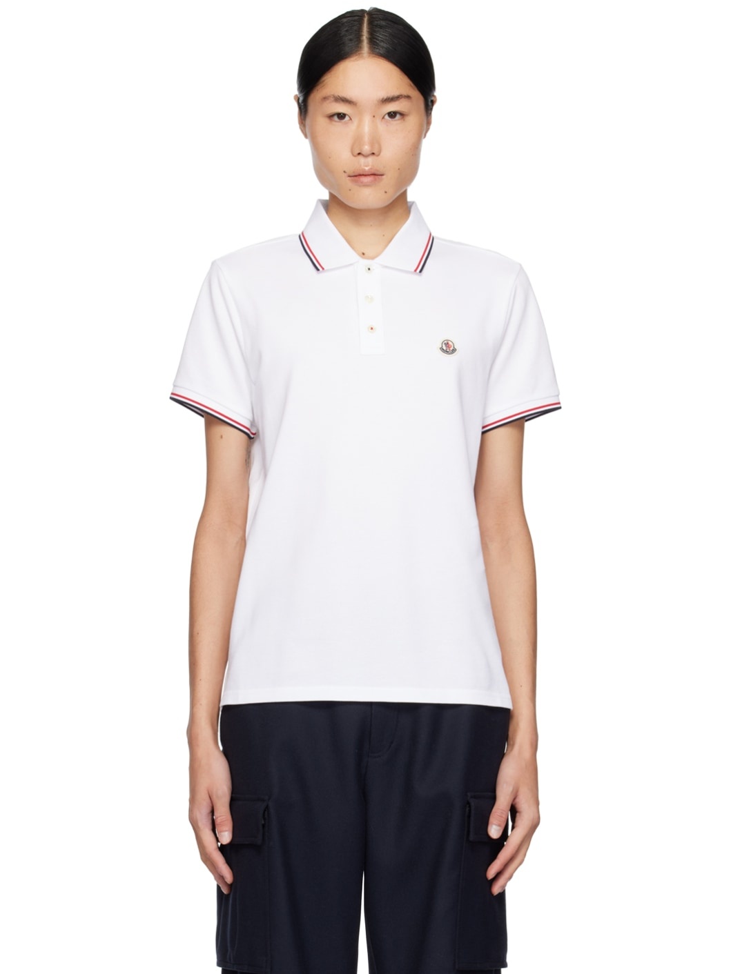 White Patch Polo - 1