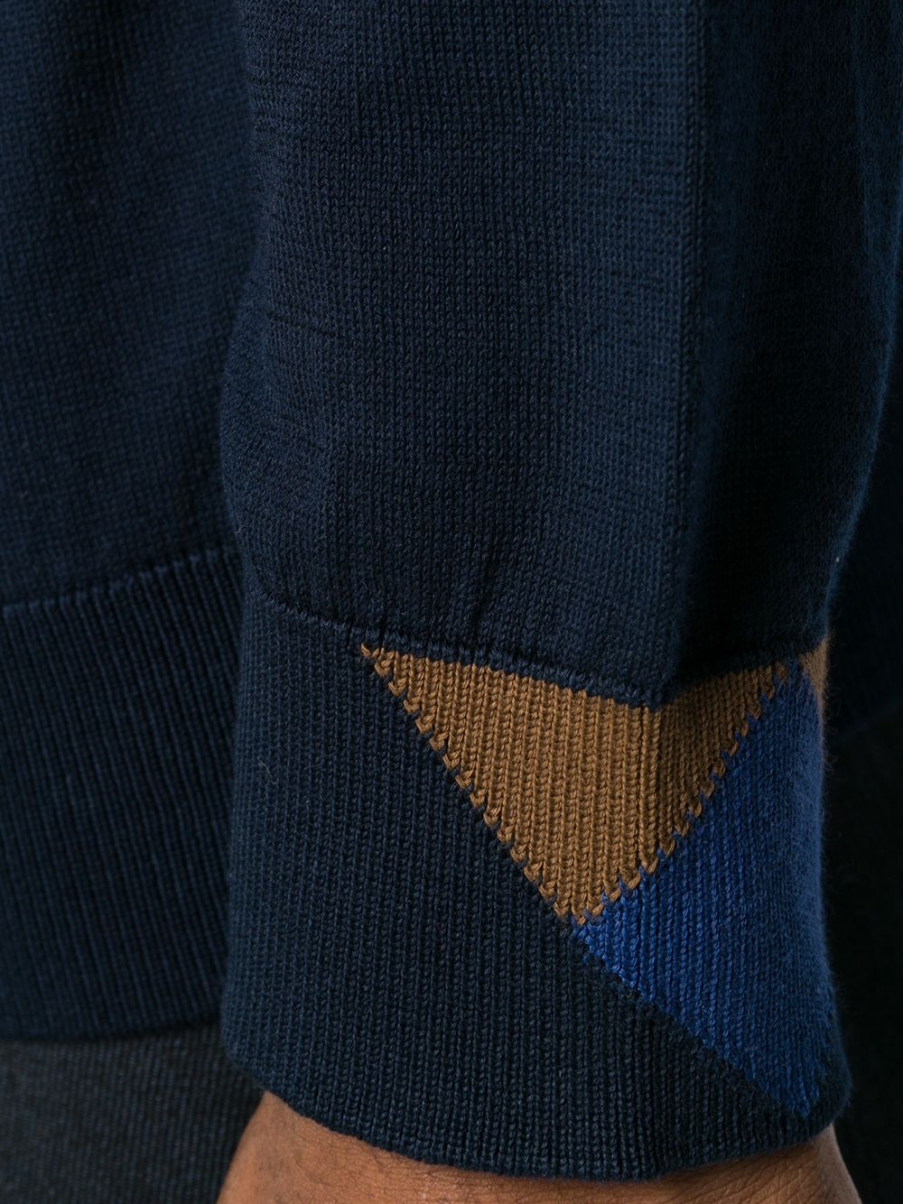 sleeve detail knit jumper - 5