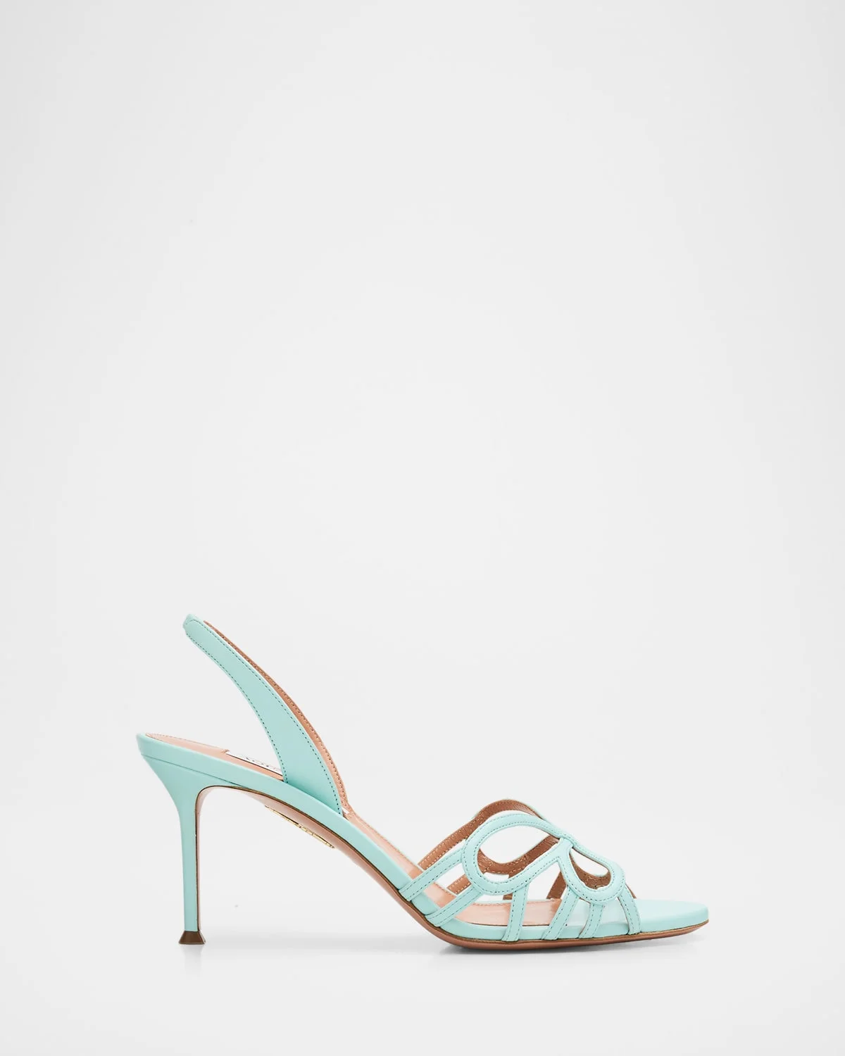 75mm Hula Leather Slingback Sandals - 1