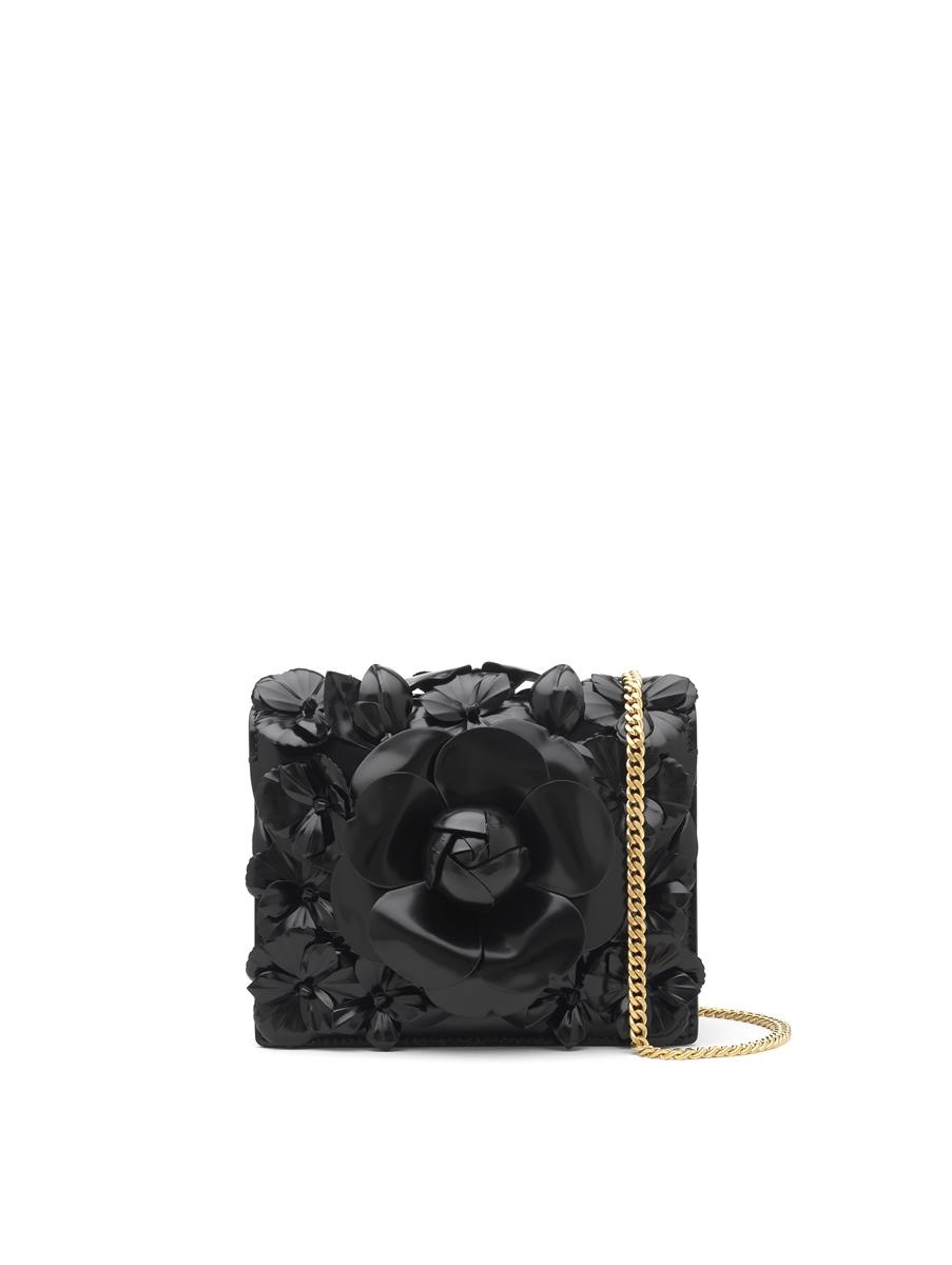 FLORAL MINI SPAZZOLATO TRO BAG - 1