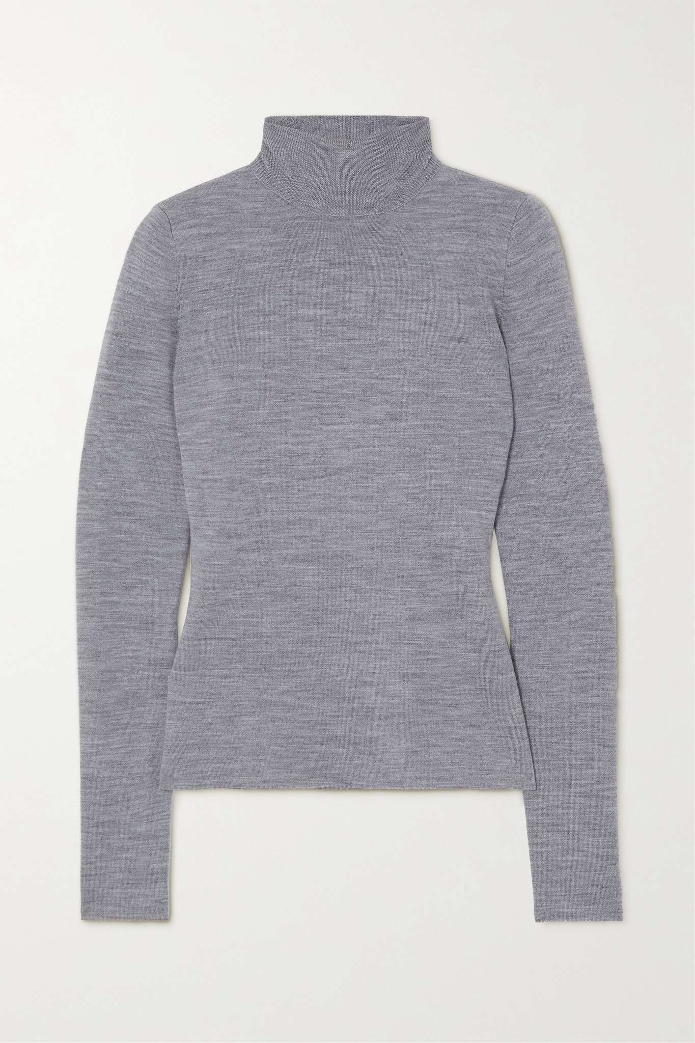 May wool, cashmere and silk-blend turtleneck sweater - 1