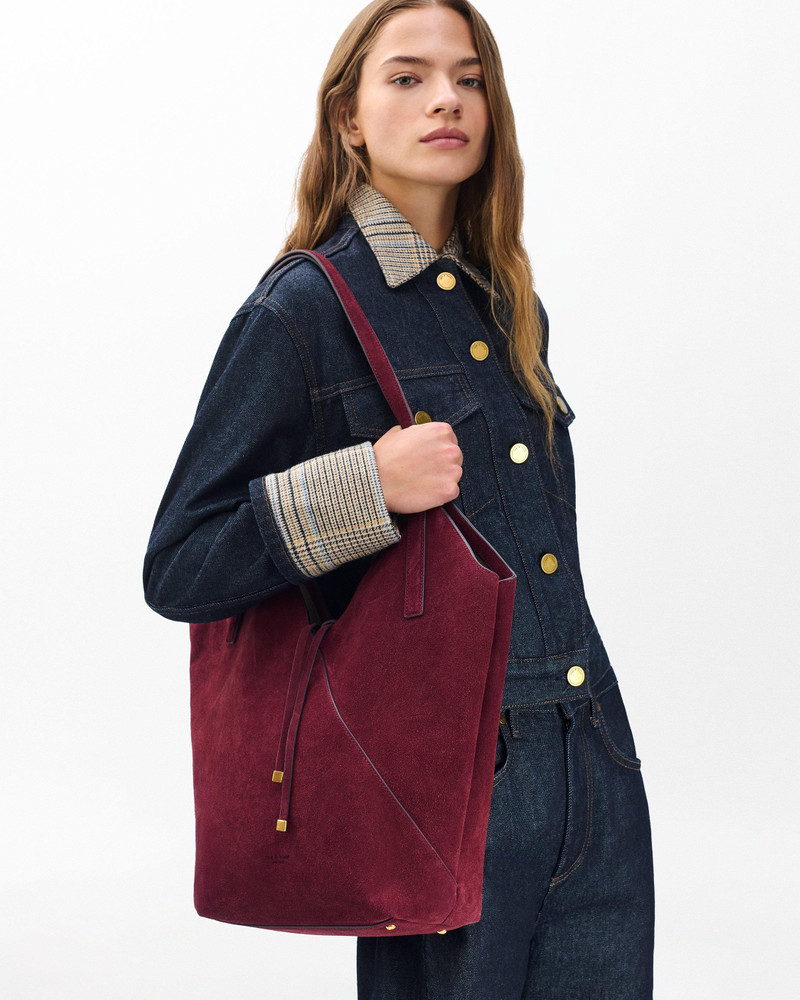 rag & bone Alix Suede Tote outlook