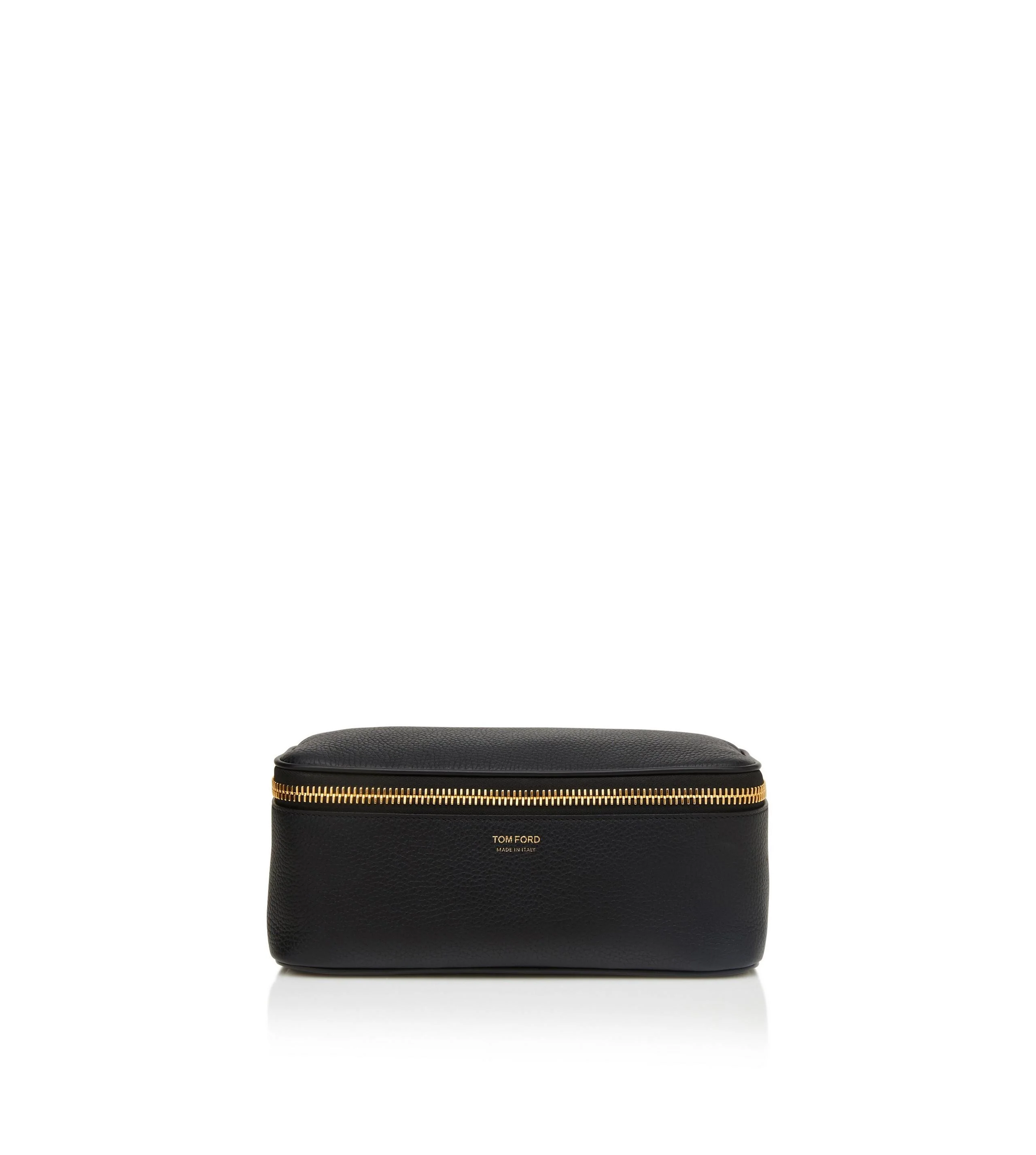GRAIN LEATHER TOILETRY CASE - 1