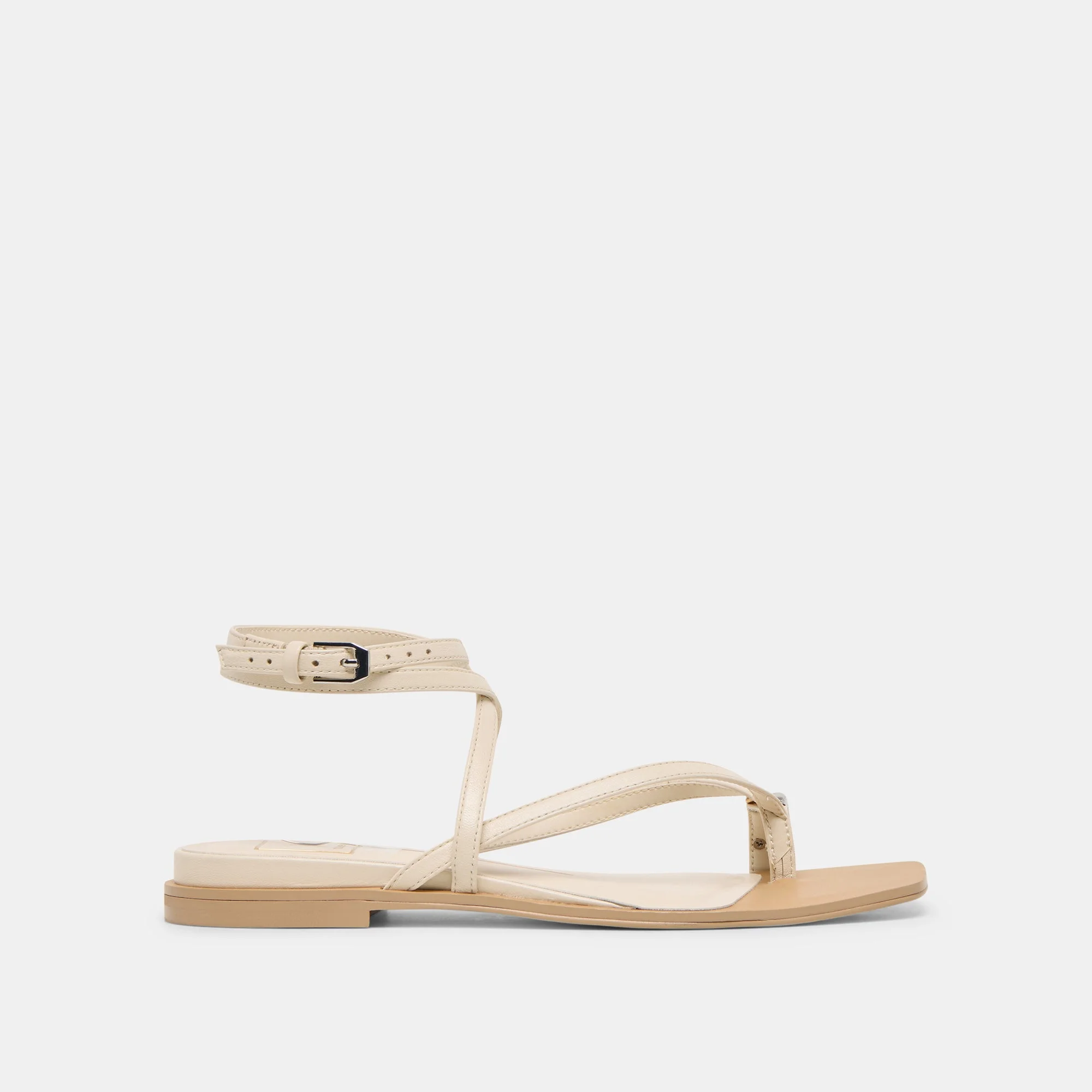 TYRICE SANDALS BONE LEATHER - 1