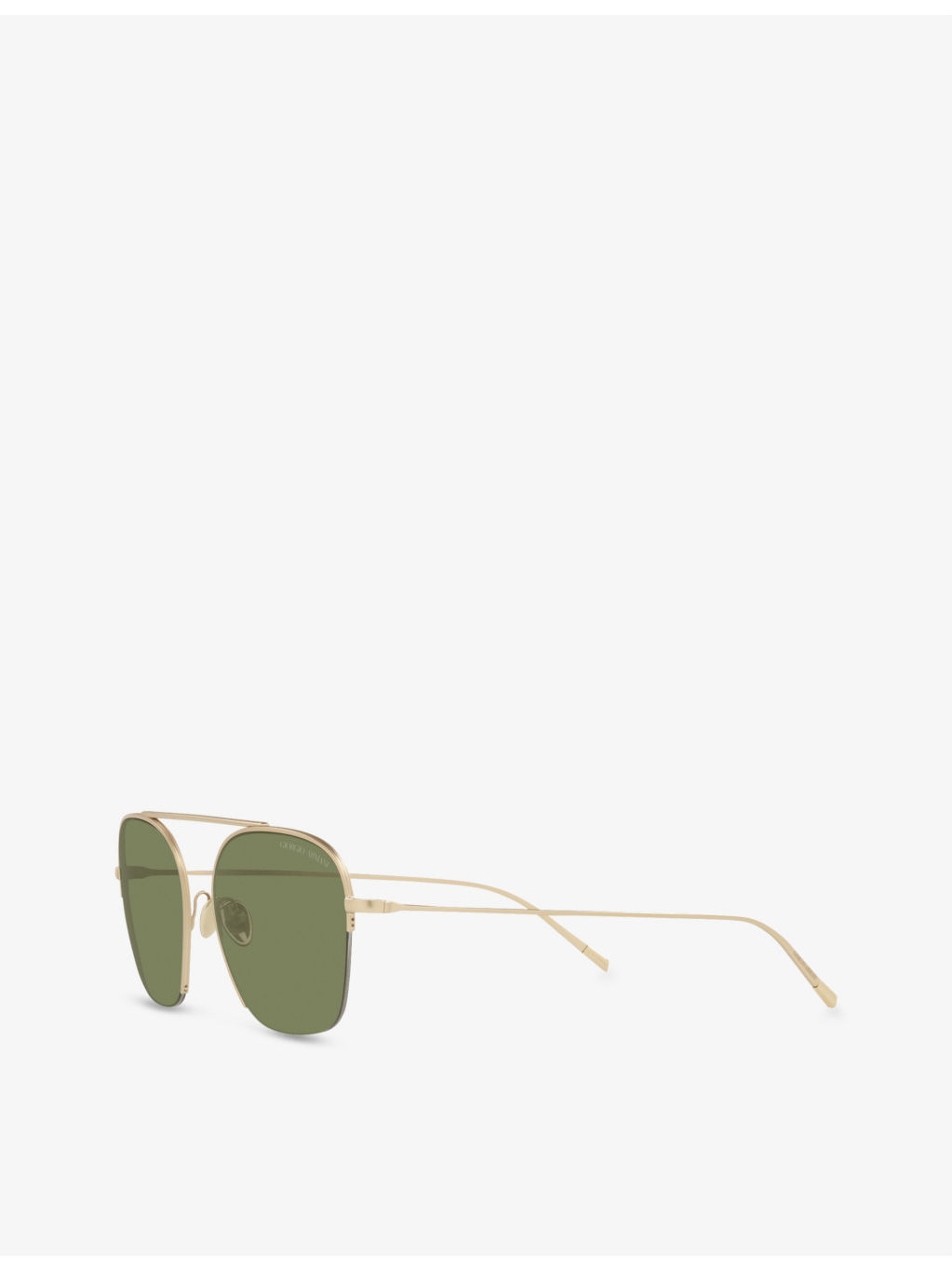 AR6124 pilot-frame metal sunglasses - 4
