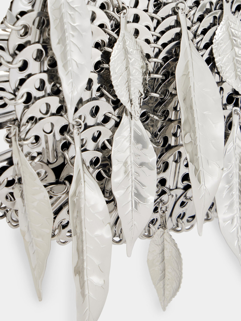 1969 SILVER MOON BAG METALLIC LEAVES 6