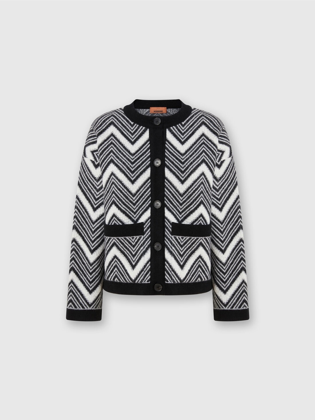 Chevron wool jacket - 1