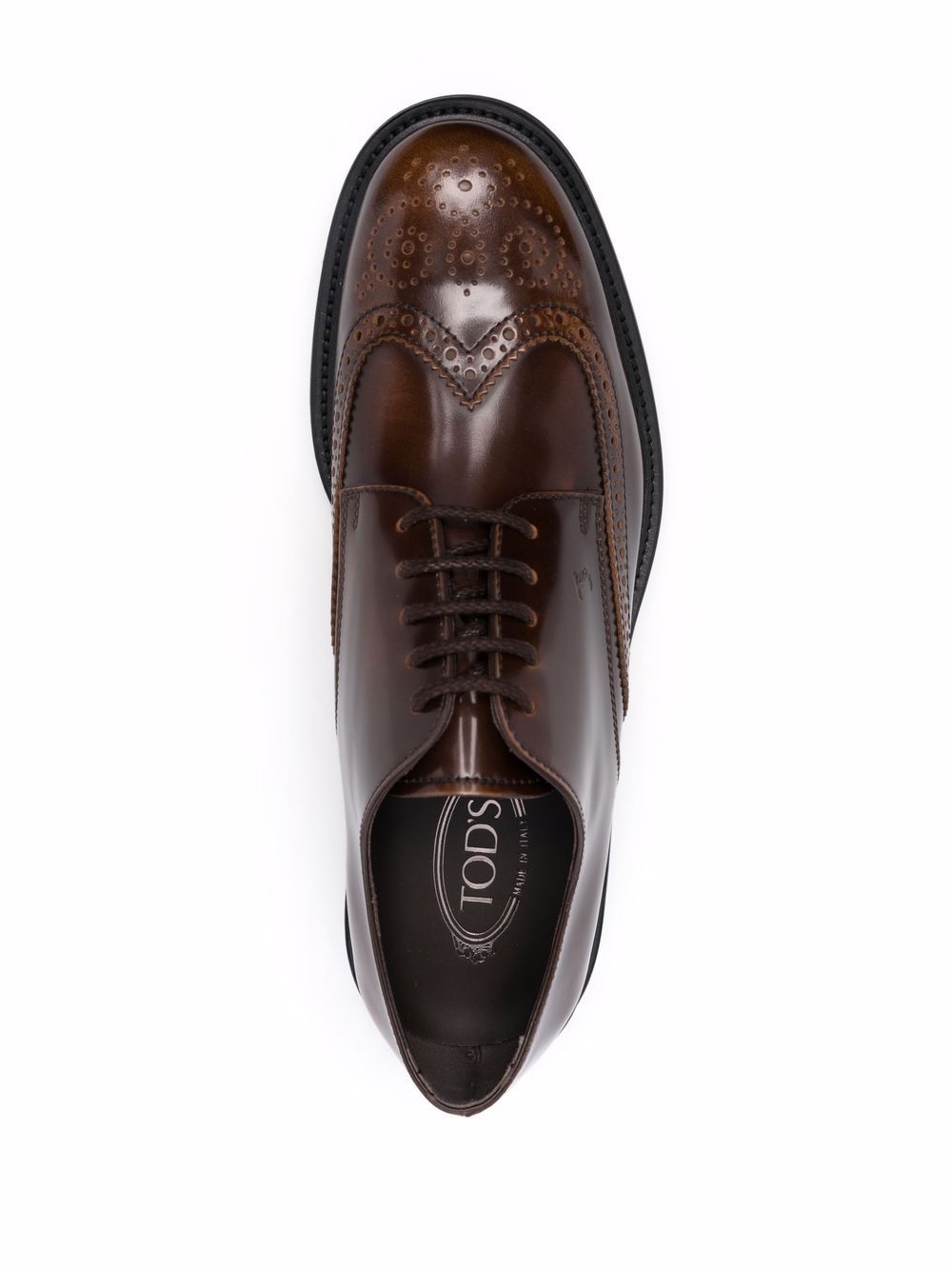 lace-up brogues - 4