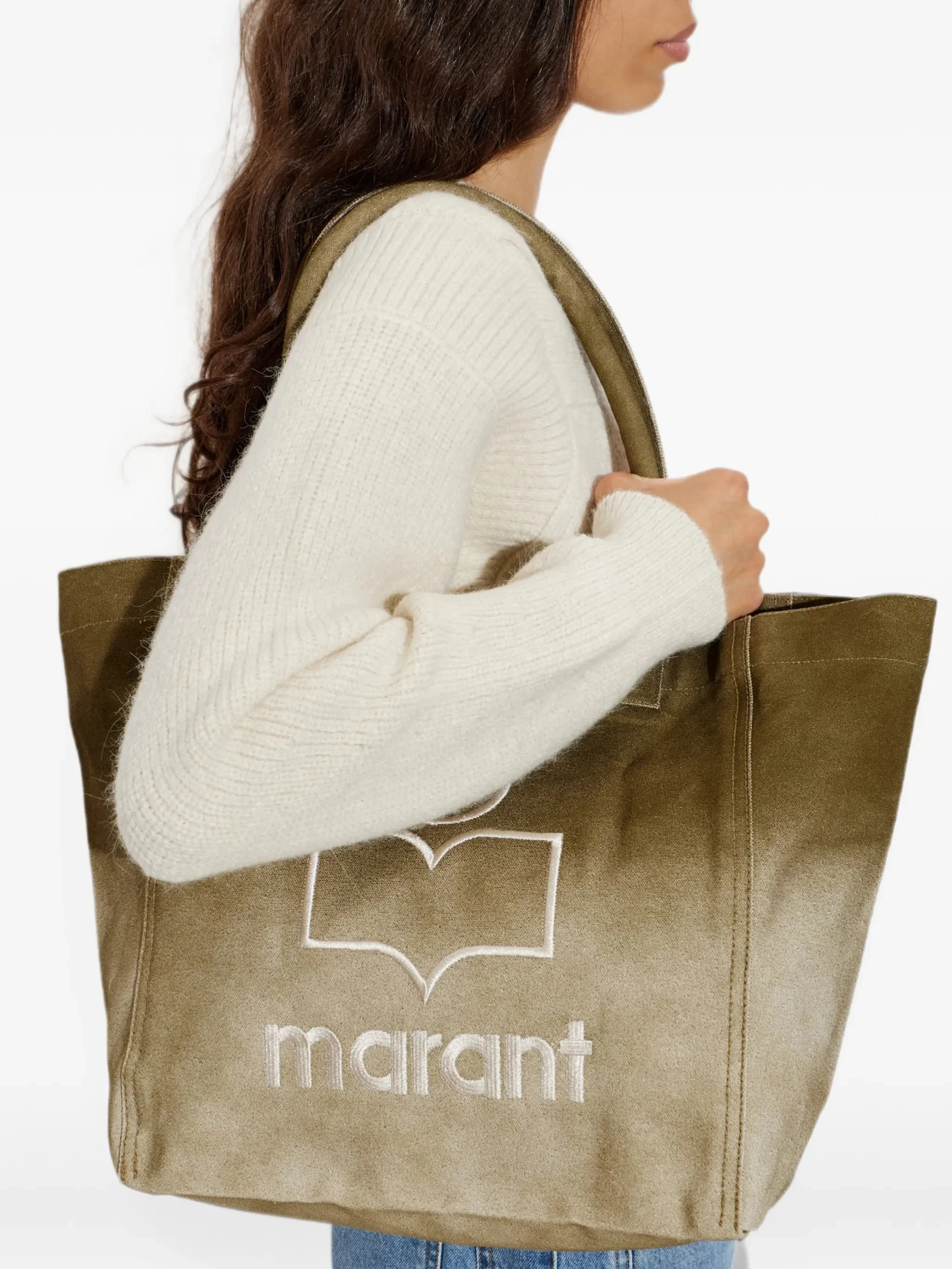 Isabel Marant Yenky Logo-embroidered Tote Bag - 1