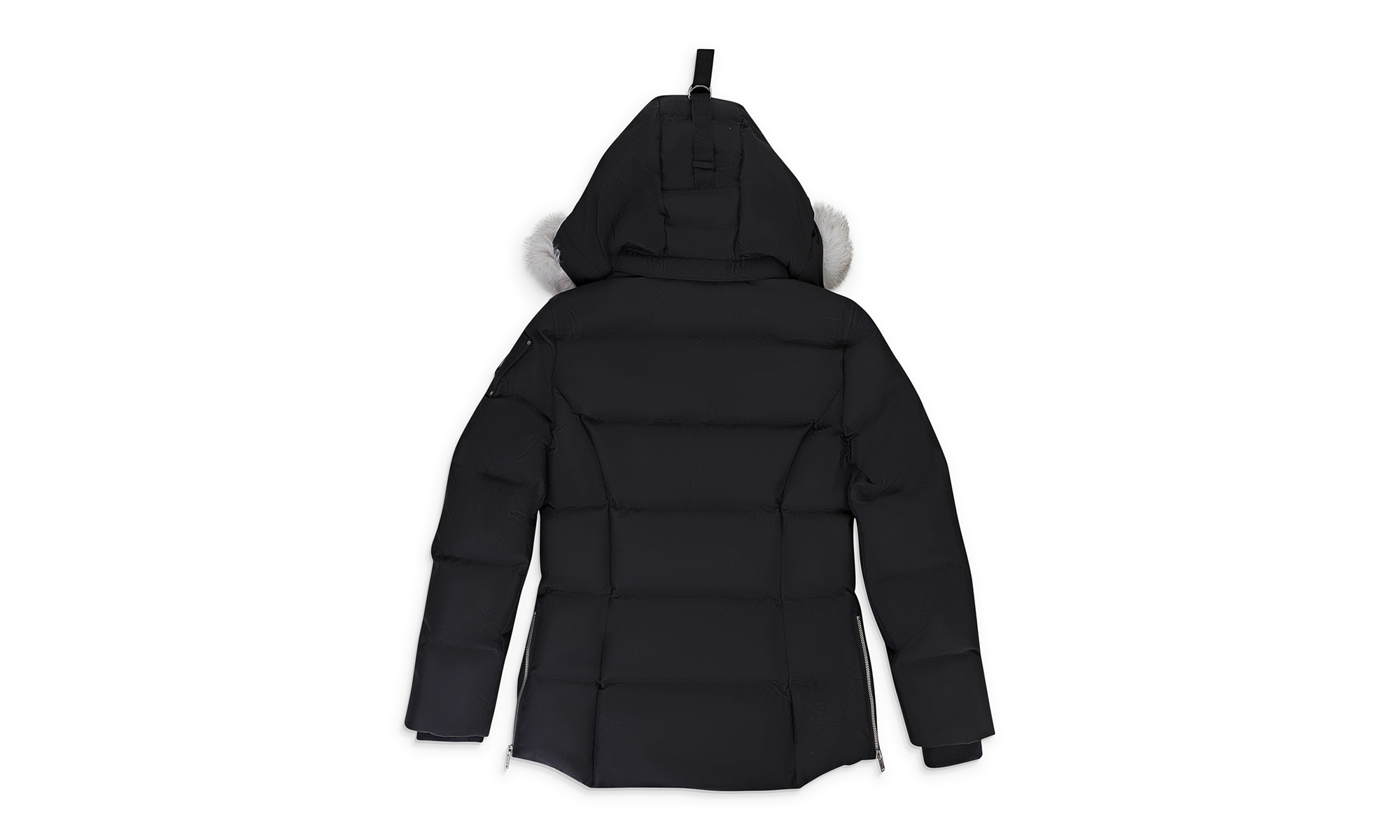 W CLOUD 3Q F PUFFER JACKET "Blk W/Nat" - 2