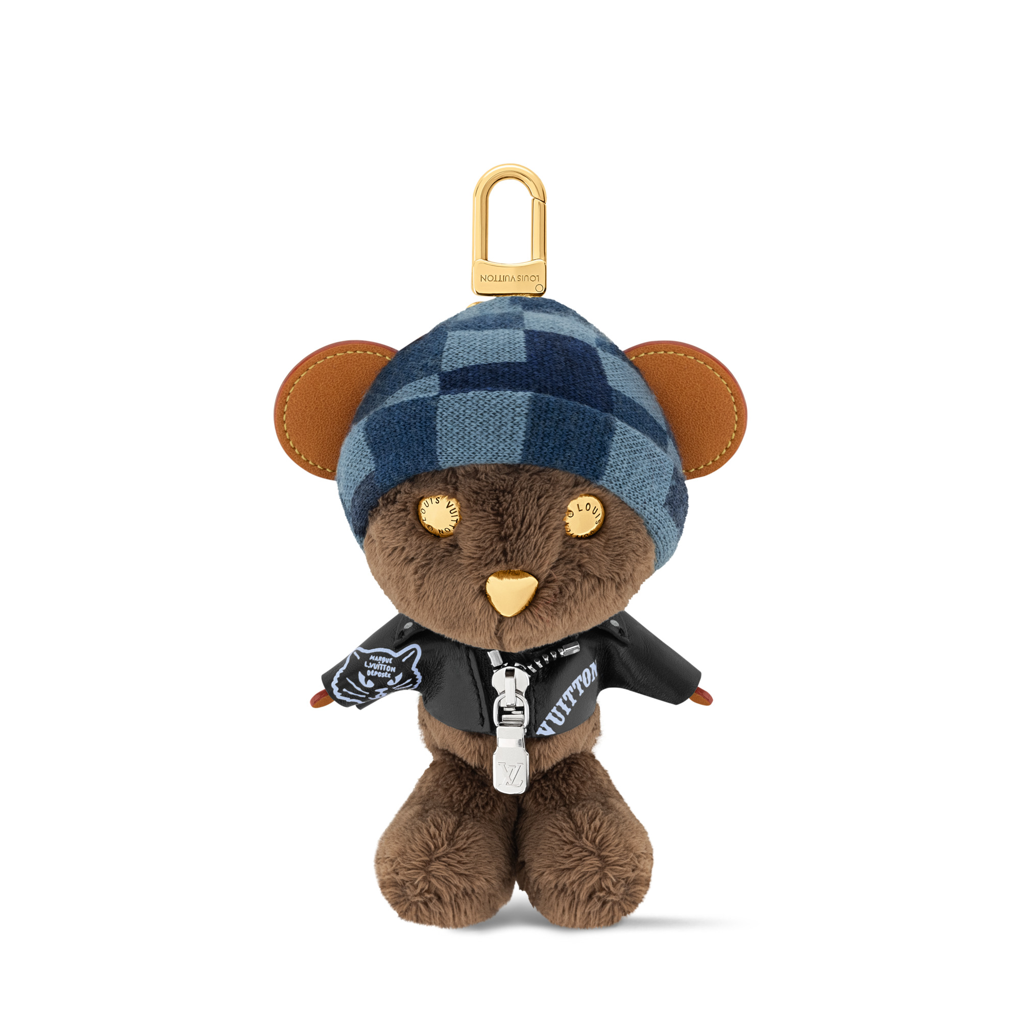 LV Louis Bear Bag Charm - 1