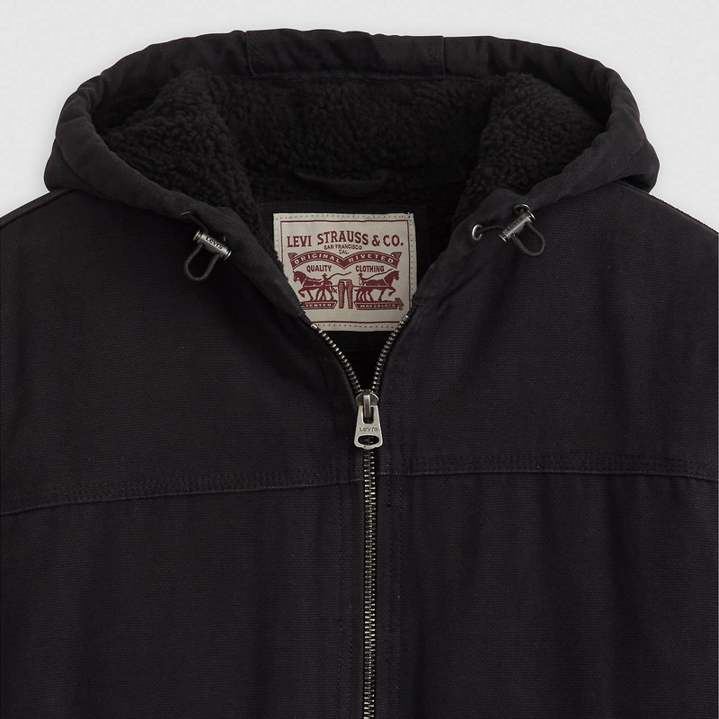 SHERPA LINED HOODED JACKET 6