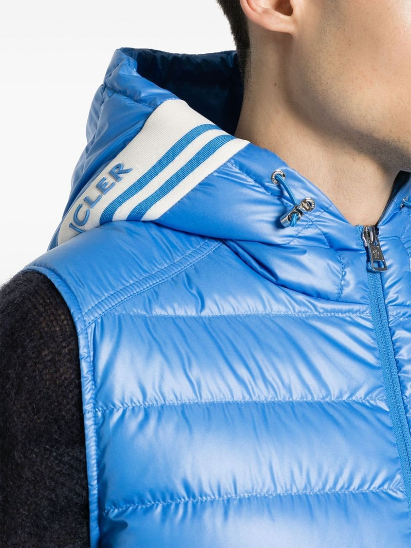 Clai quilted hooded gilet 5