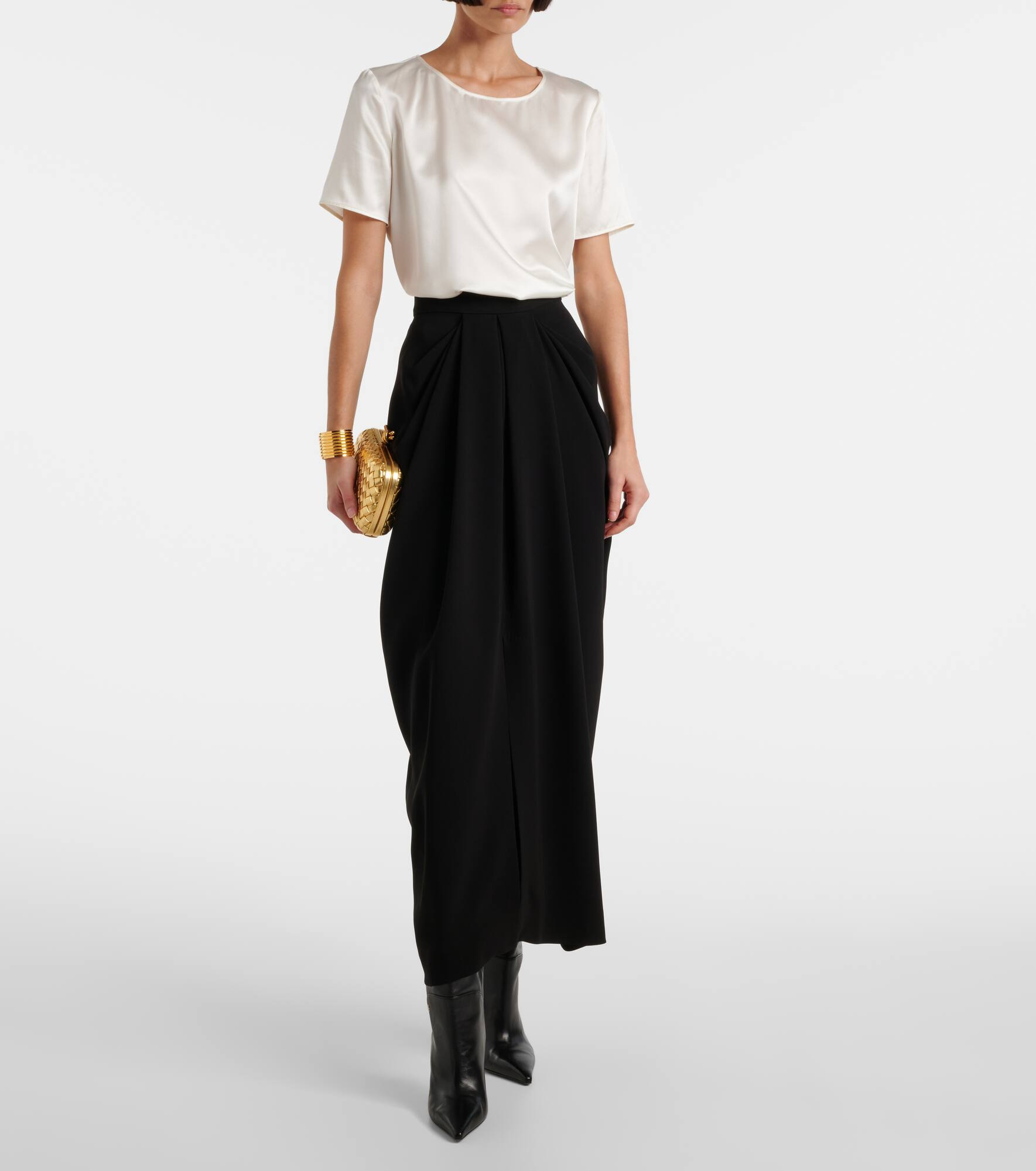 Dida silk satin T-shirt - 2