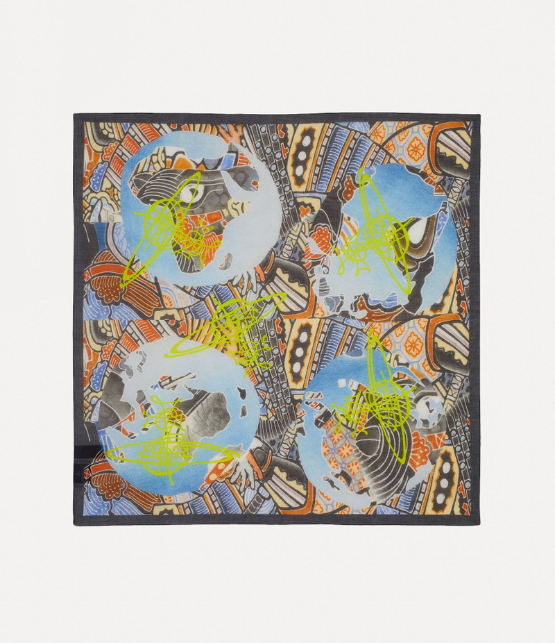 FOUR GLOBE BANDANA 1