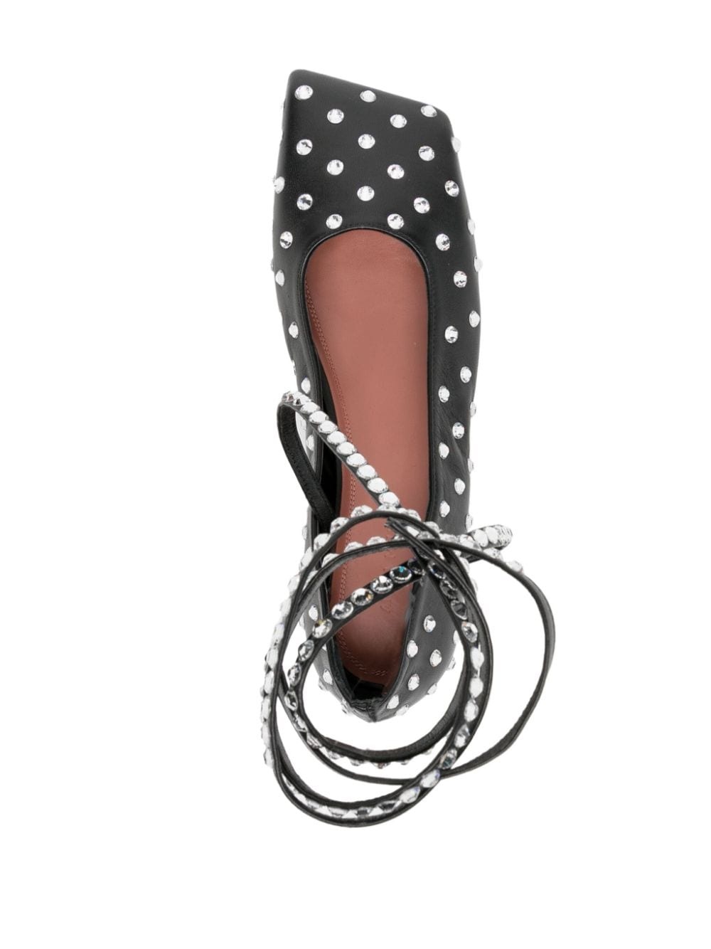 Ane crystal-embellished ballerina shoes - 4